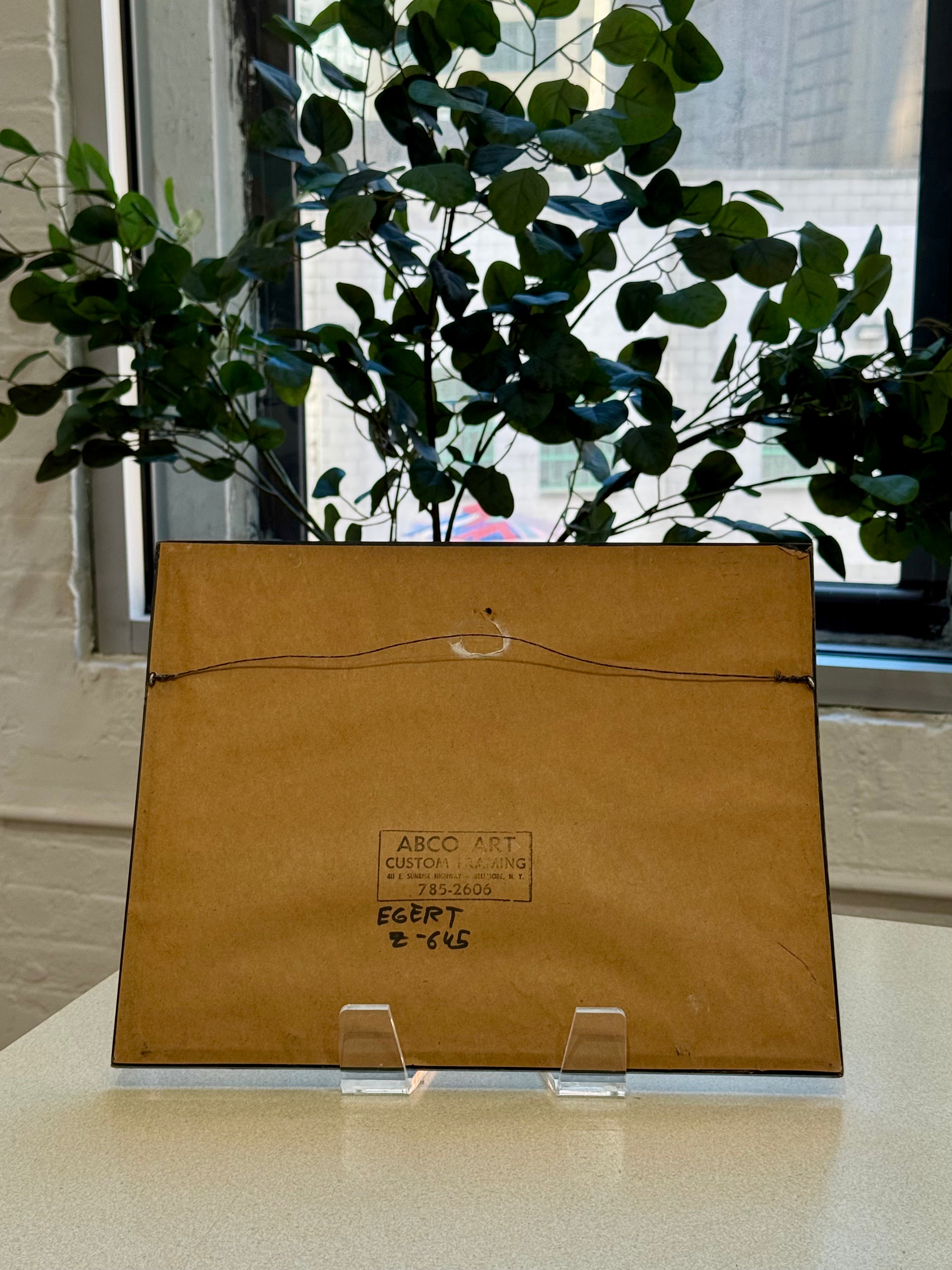 Framed Watercolor Painting