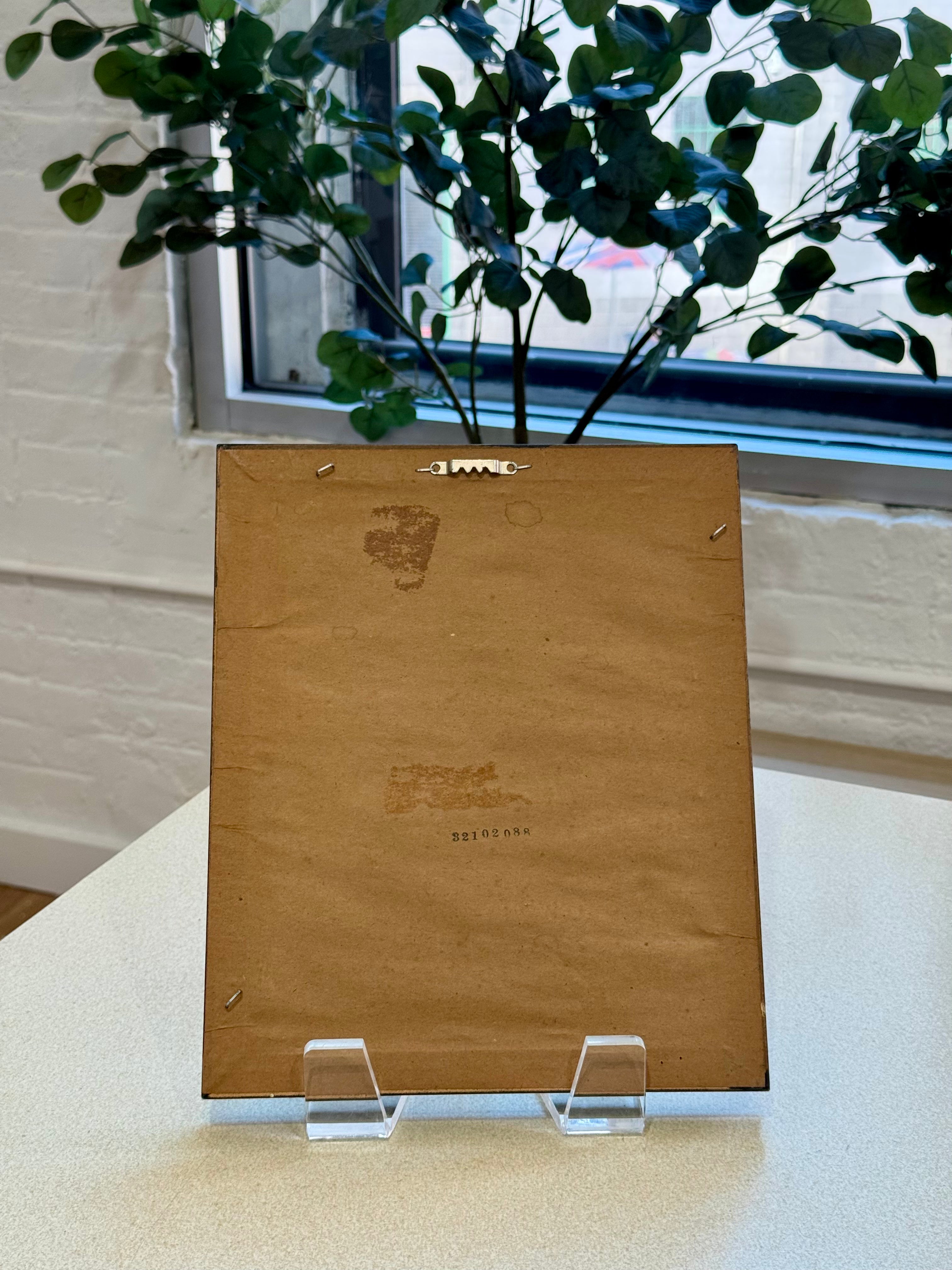 Framed Vintage Floral Print