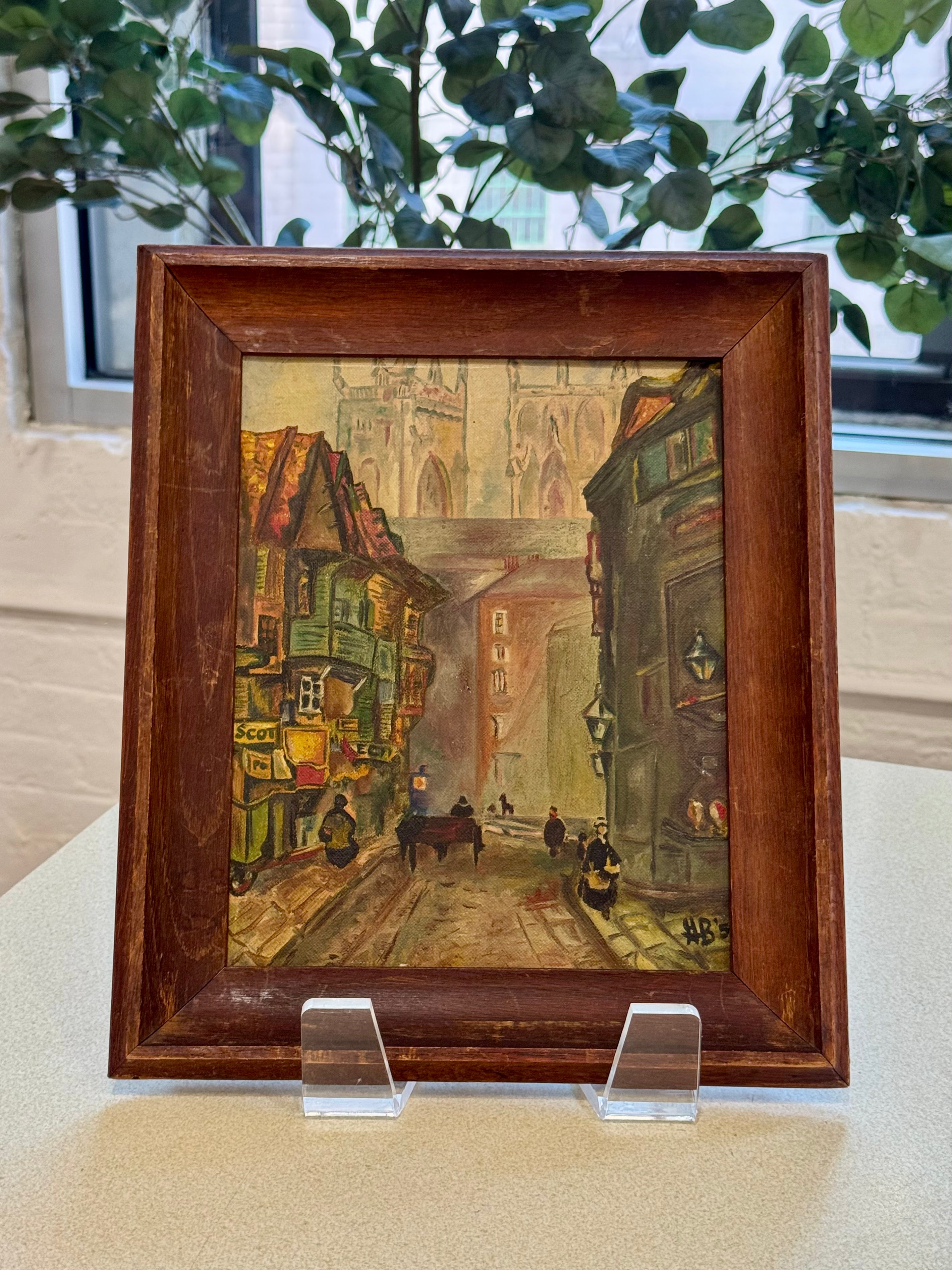 Framed Oil Painting