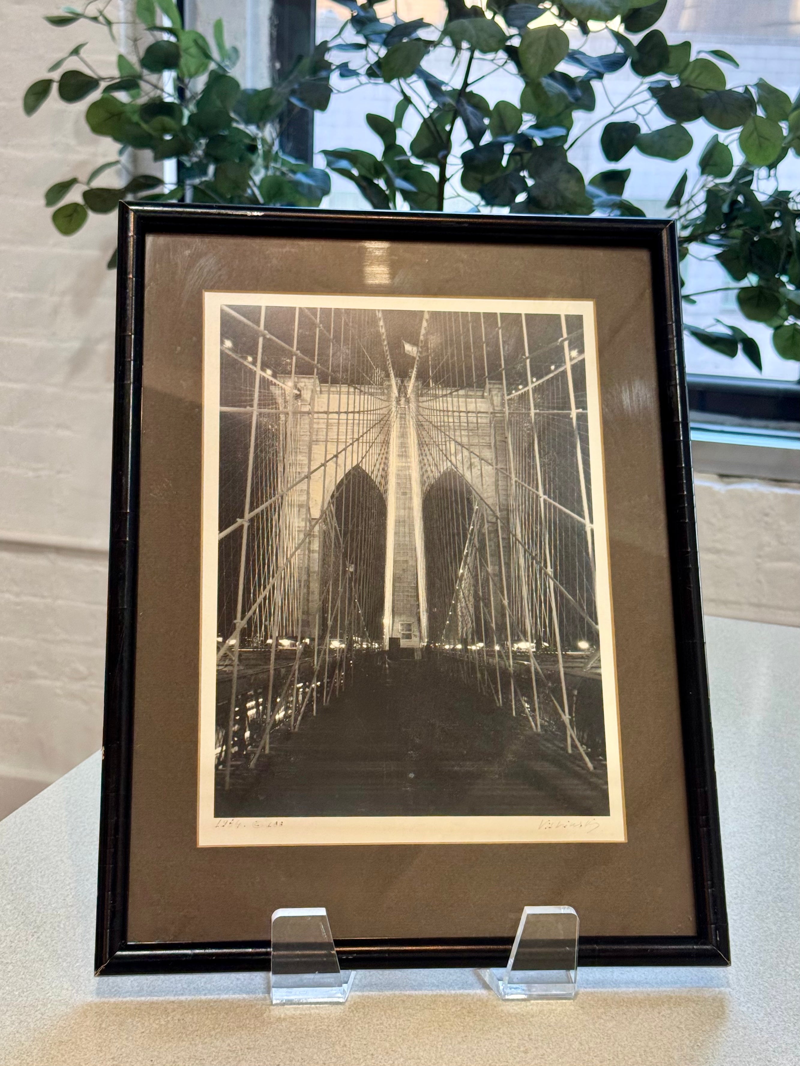 Framed Brooklyn Bridge Photo