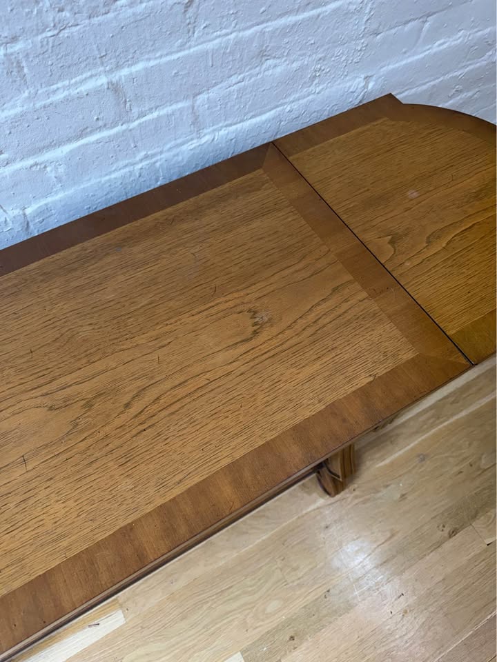Vintage English Regency Style Drop Leaf Serving Console