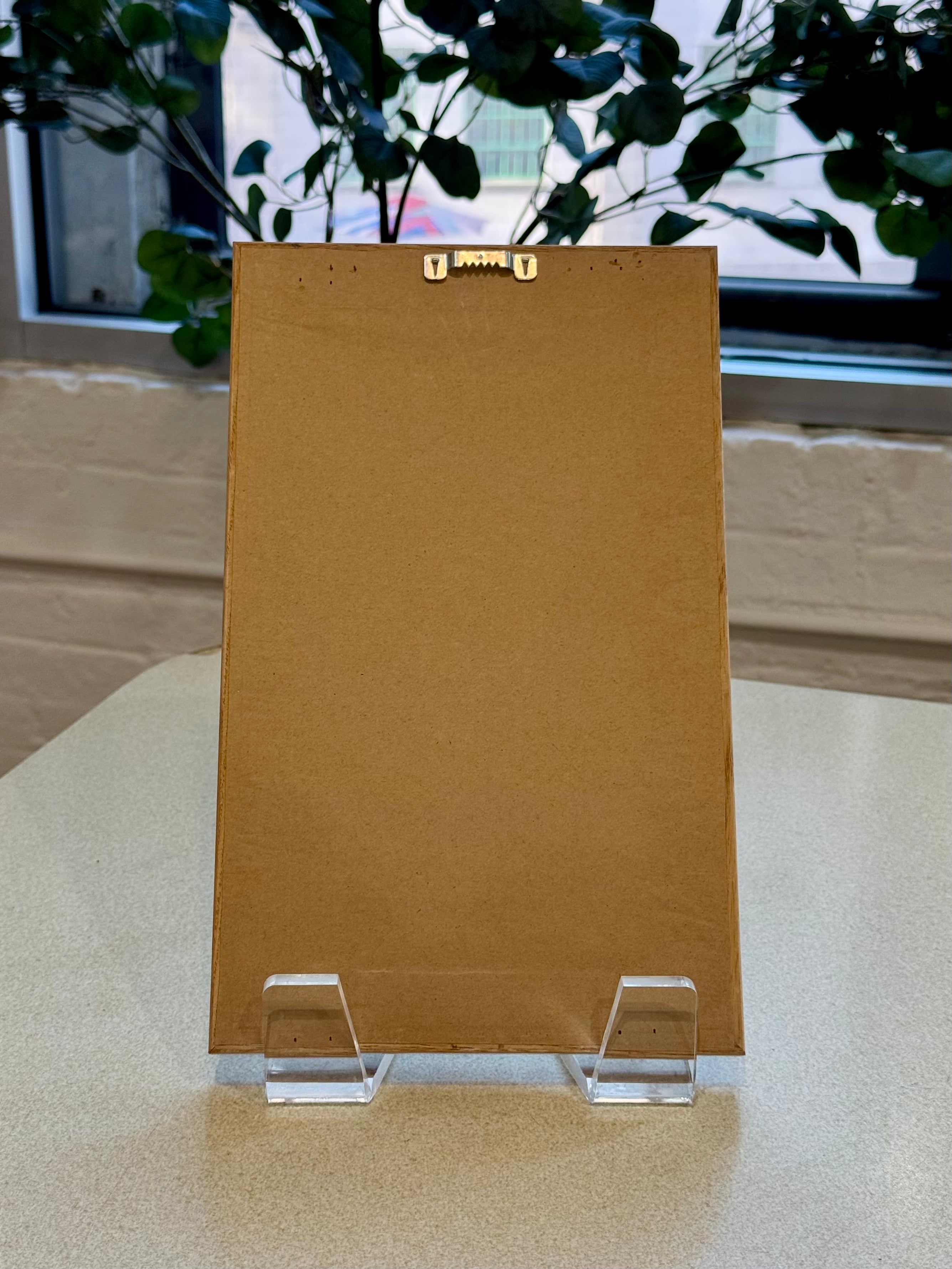 Framed "Pansies Topiary" Print