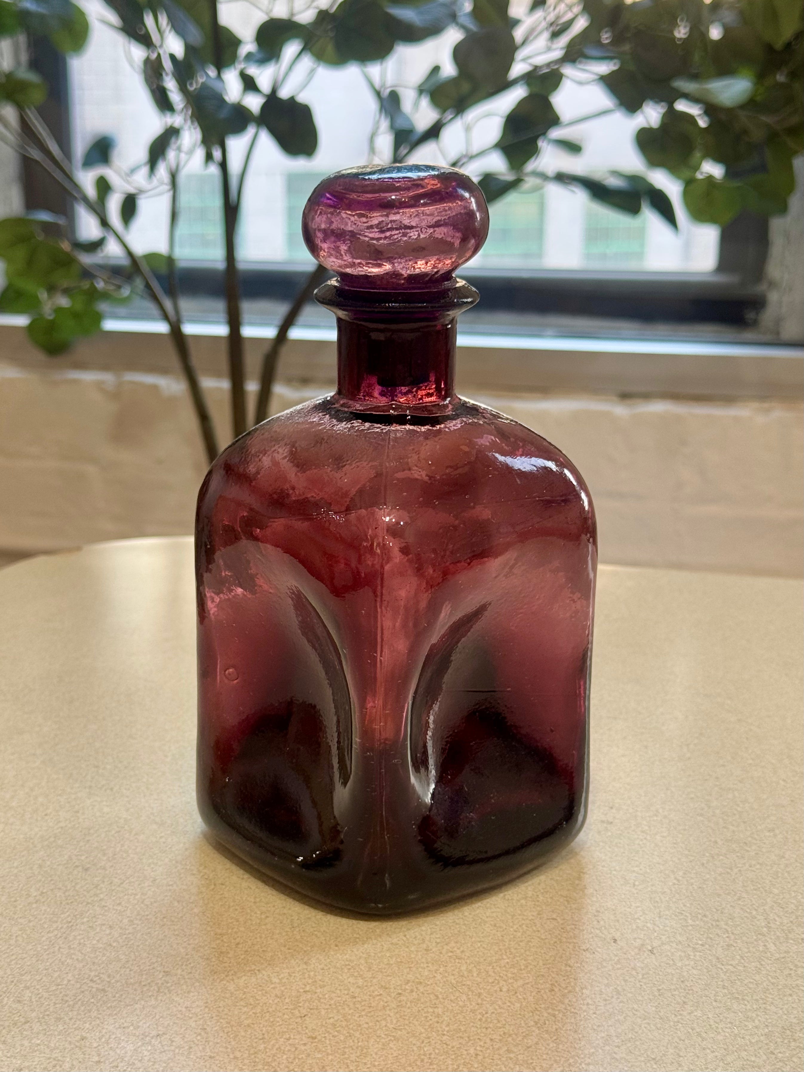 Amethyst Glass Decanter