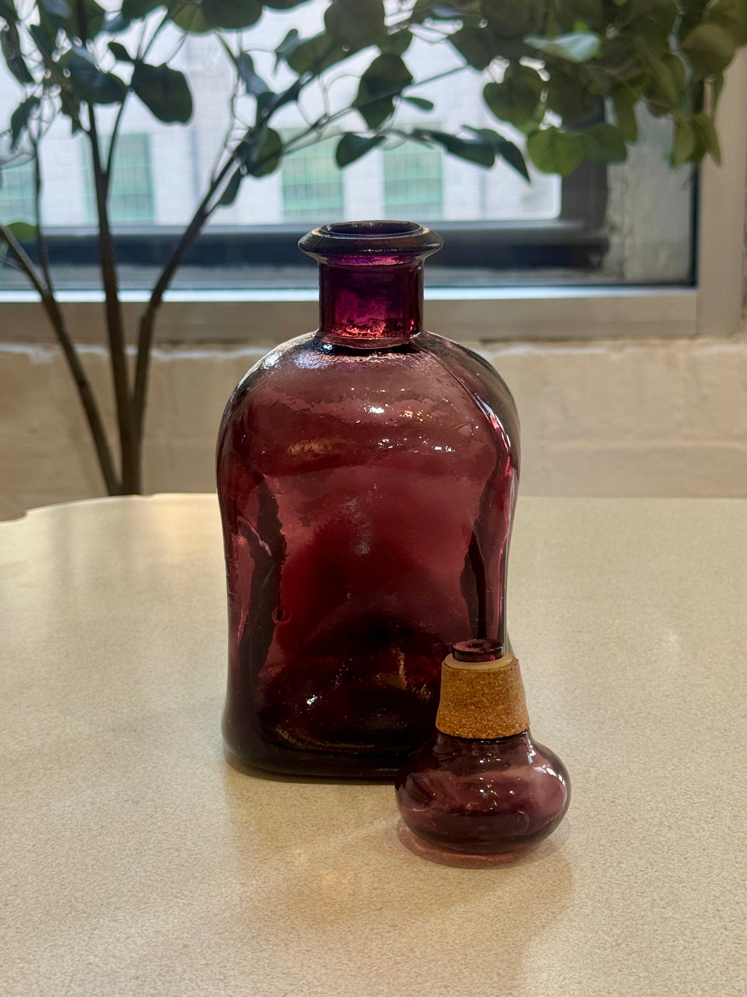 Amethyst Glass Decanter