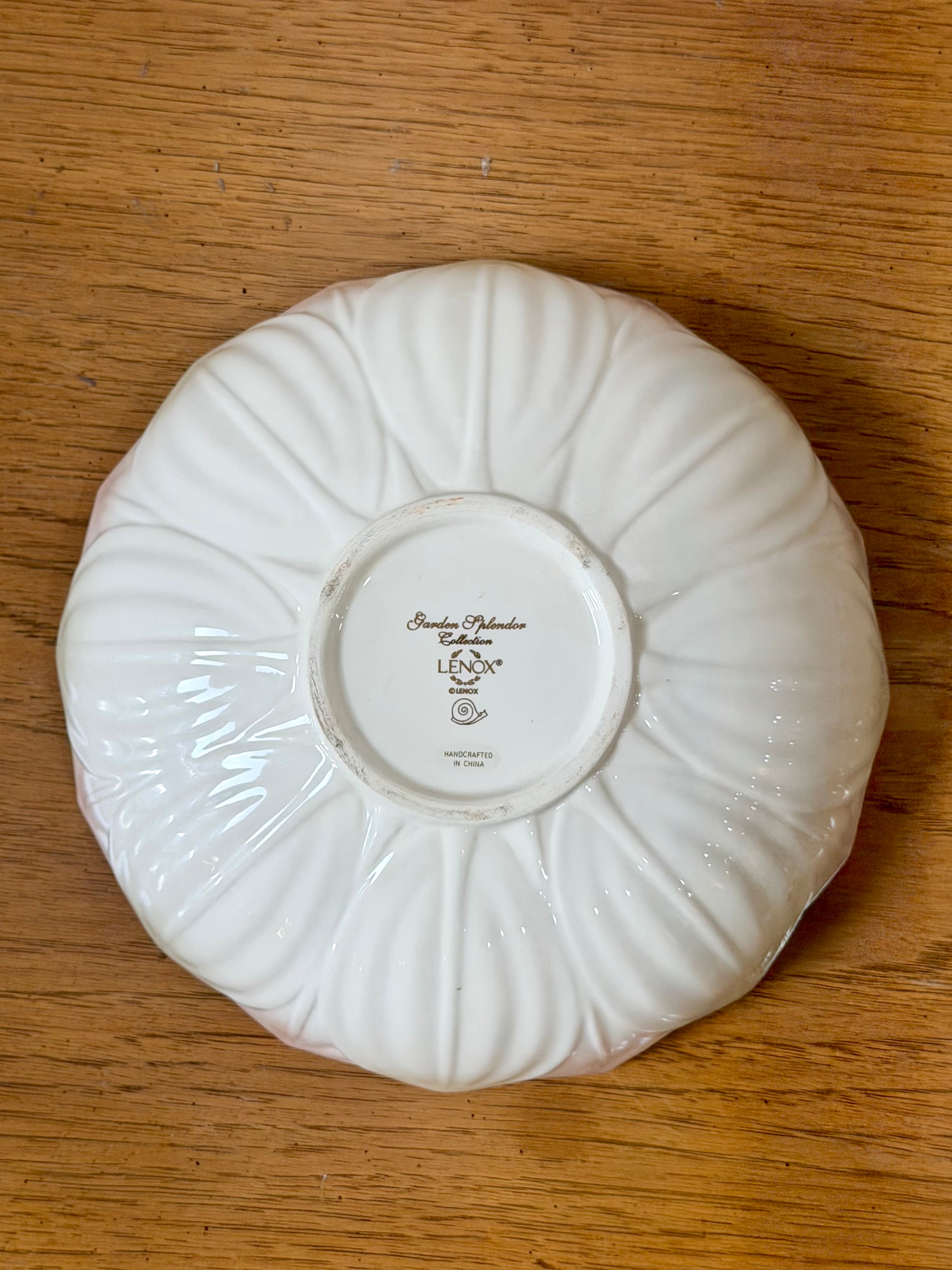 Lenox Garden Splender Ceramic Flower Bowl