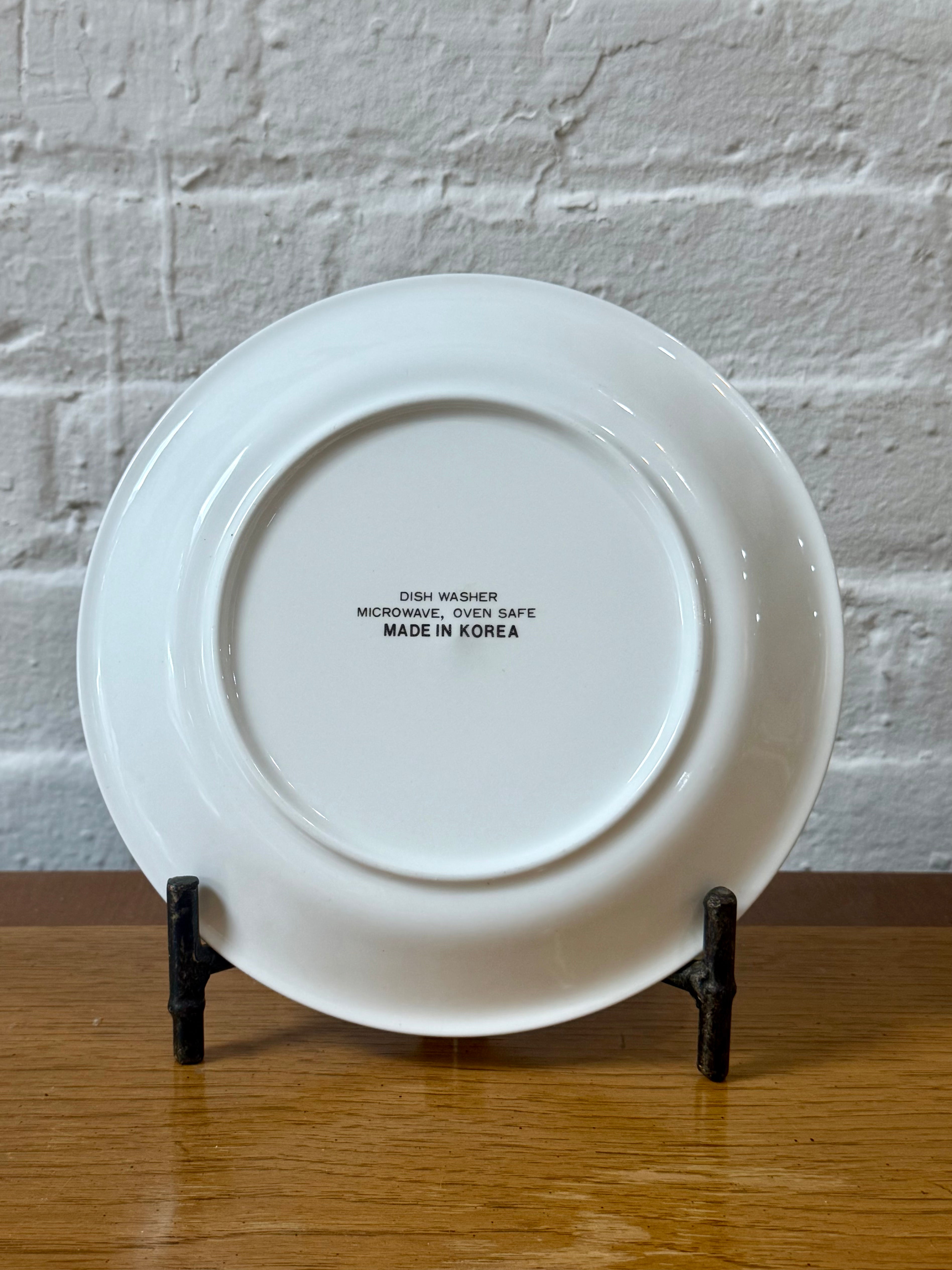 Ceramic Dessert Recipe Plate