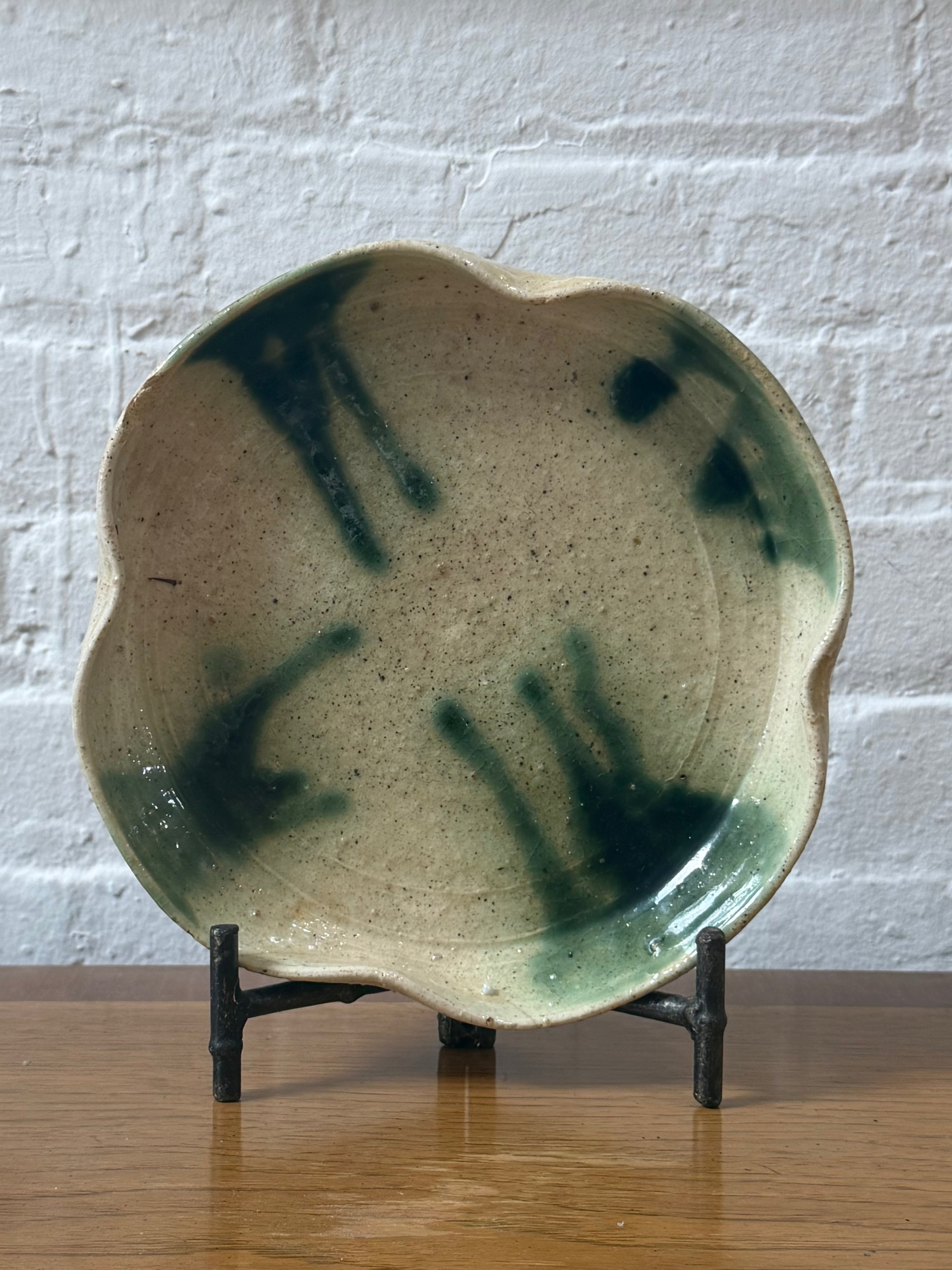 Ceramic Drip Glaze Catch All Dish
