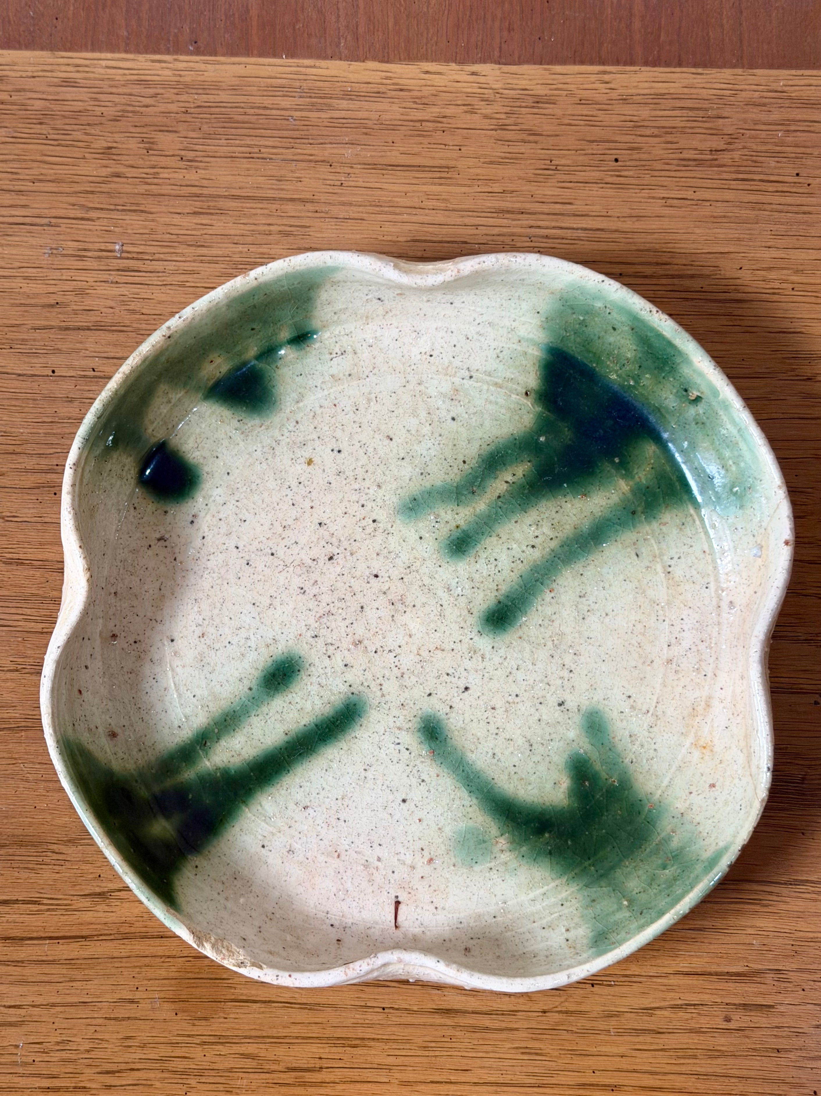 Ceramic Drip Glaze Catch All Dish