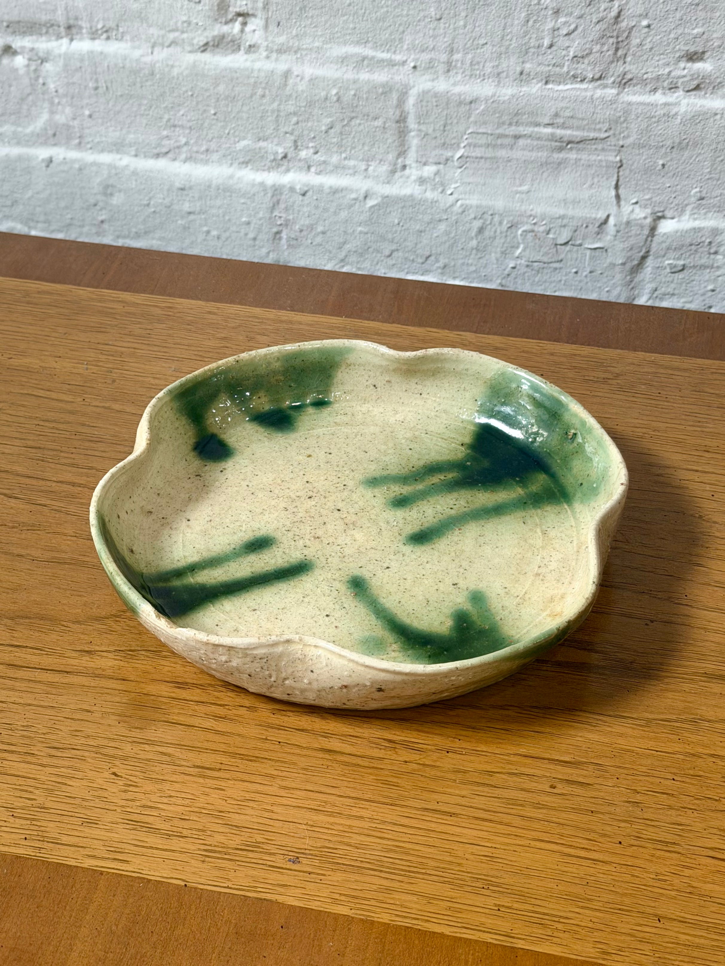 Ceramic Drip Glaze Catch All Dish