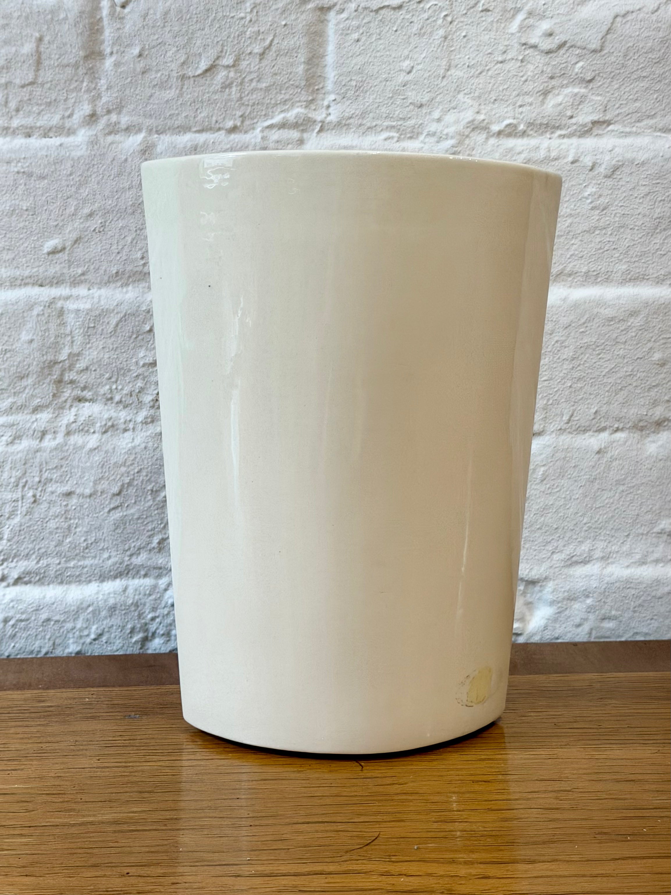 Barbara Baatz Studio Pottery Hand Painted Vase