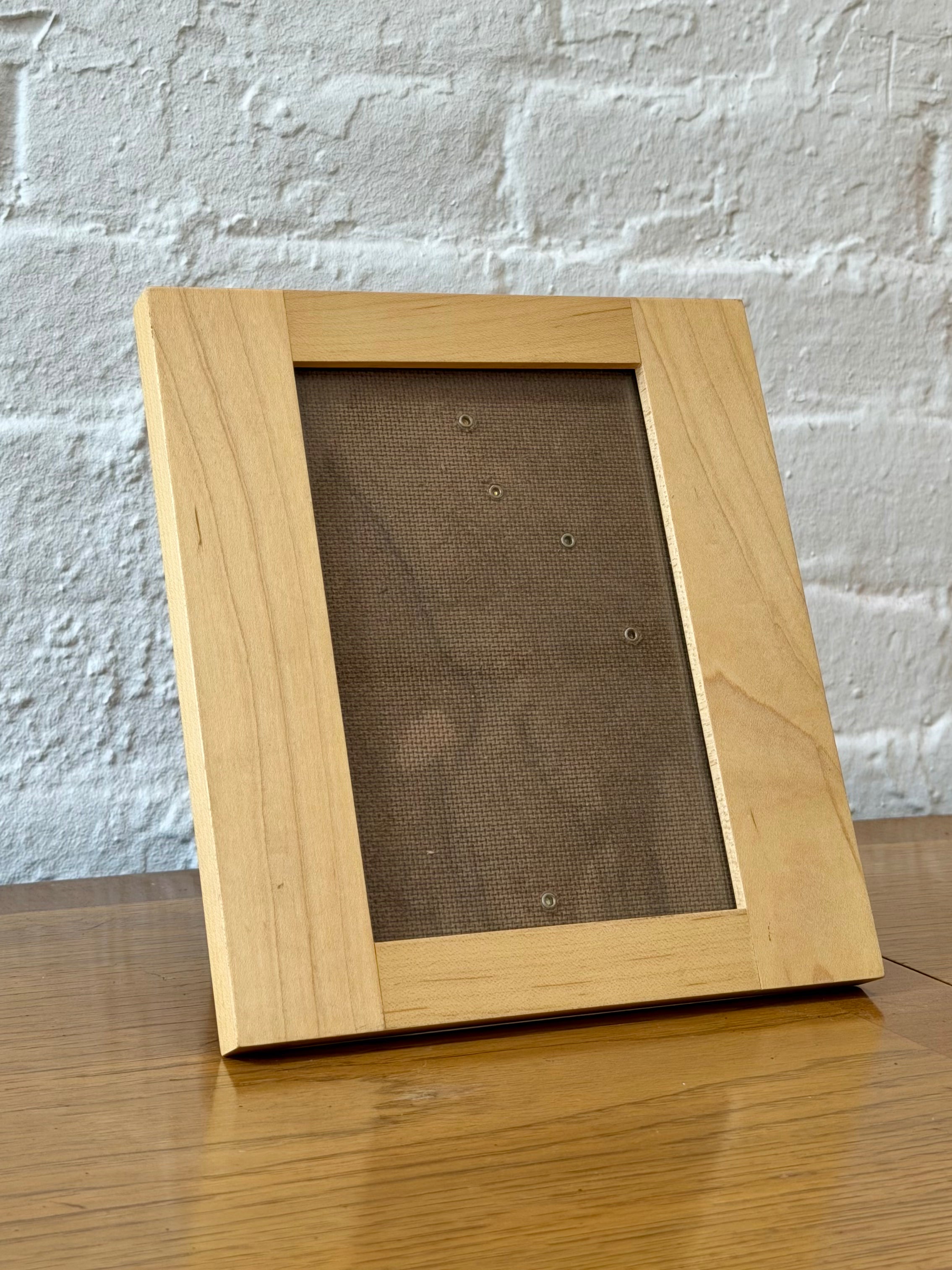 Natural Wood Picture Frame