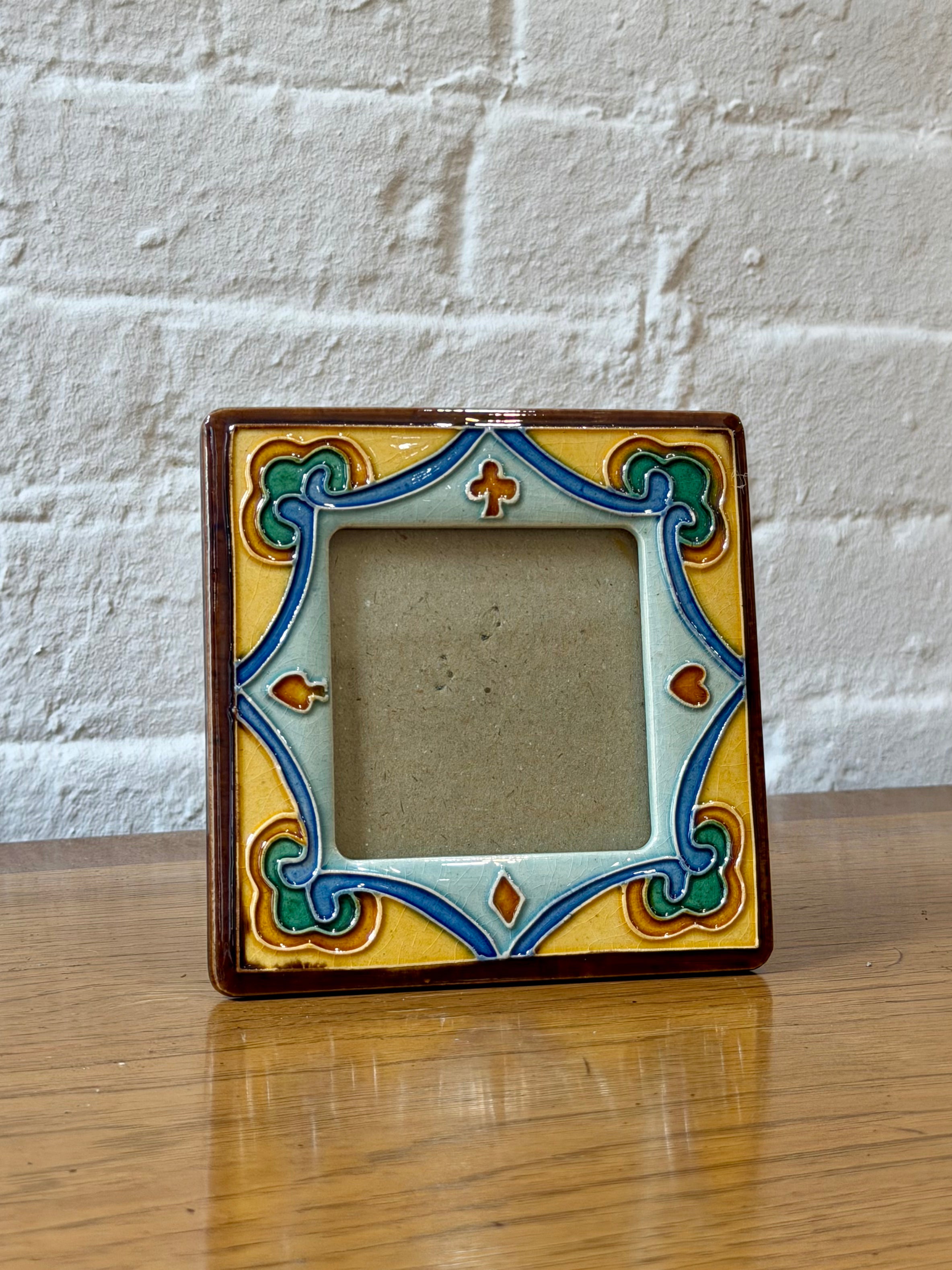 Handcrafted Ceramic Picture Frame