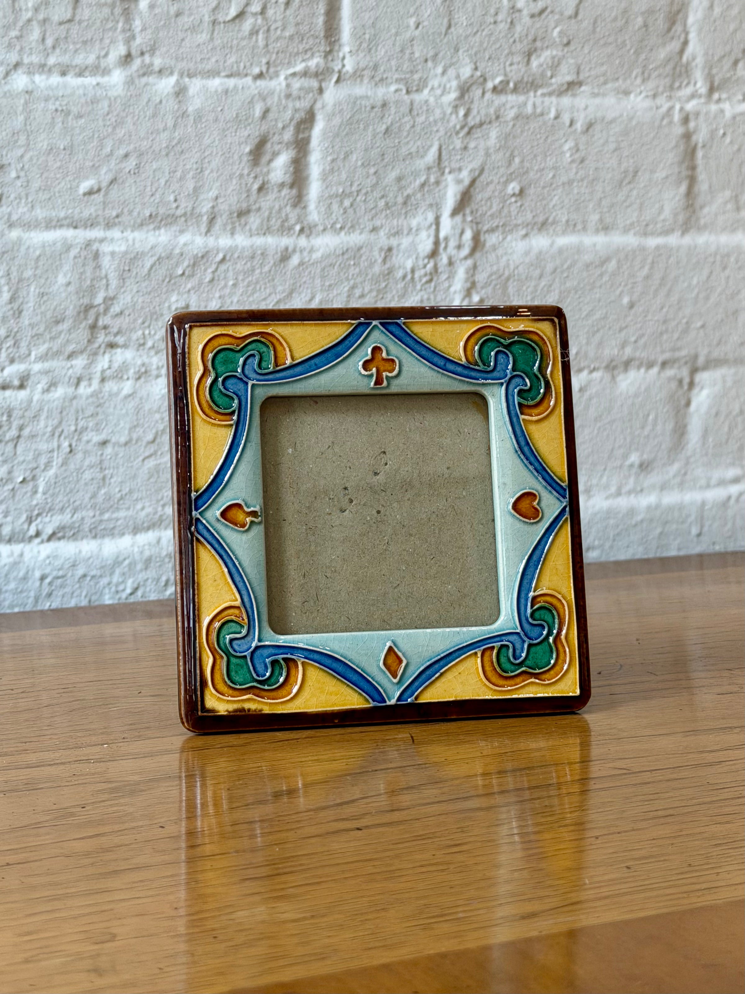 Handcrafted Ceramic Picture Frame