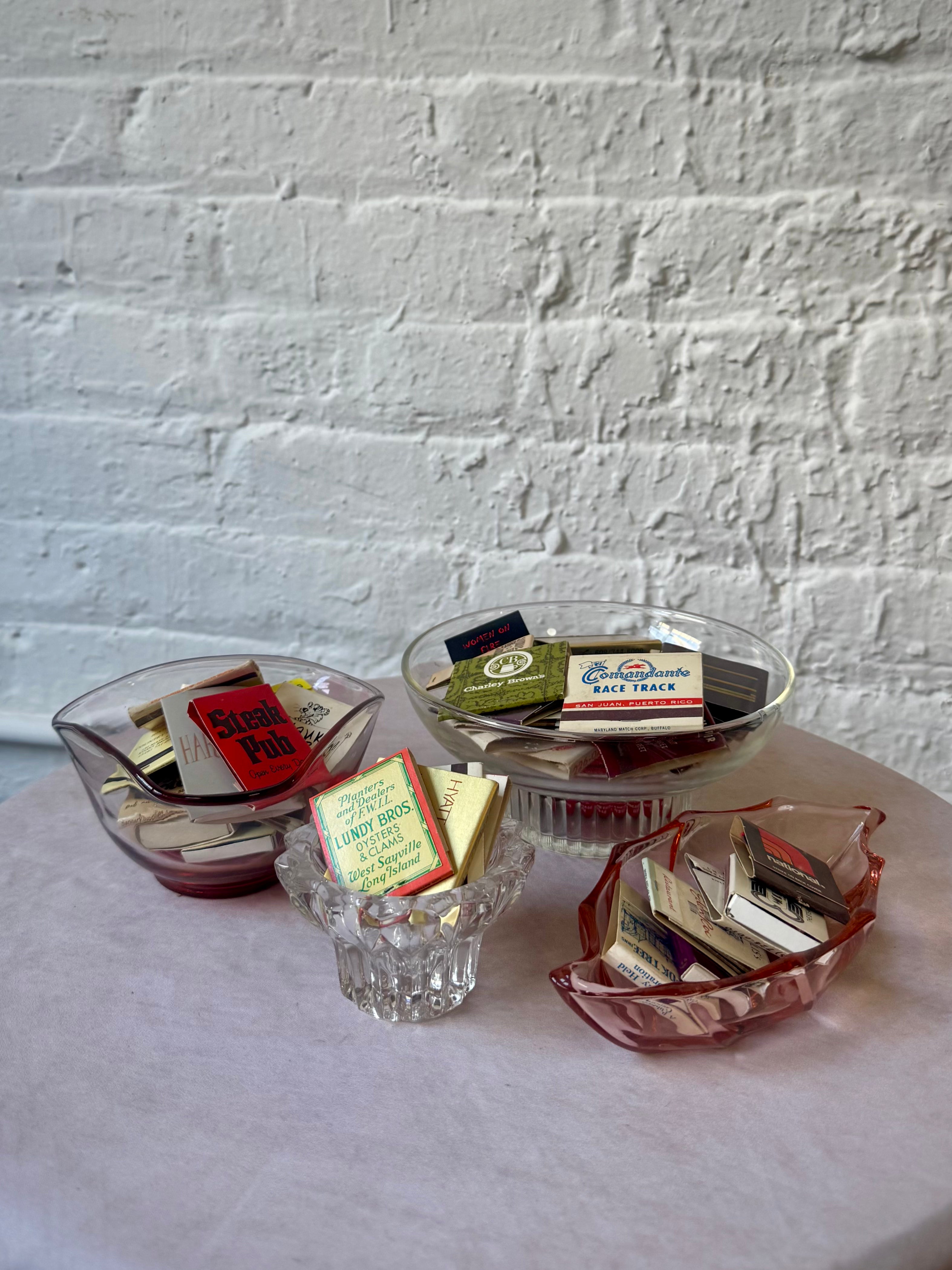 Bundle of 5 Assorted Vintage Matchbooks