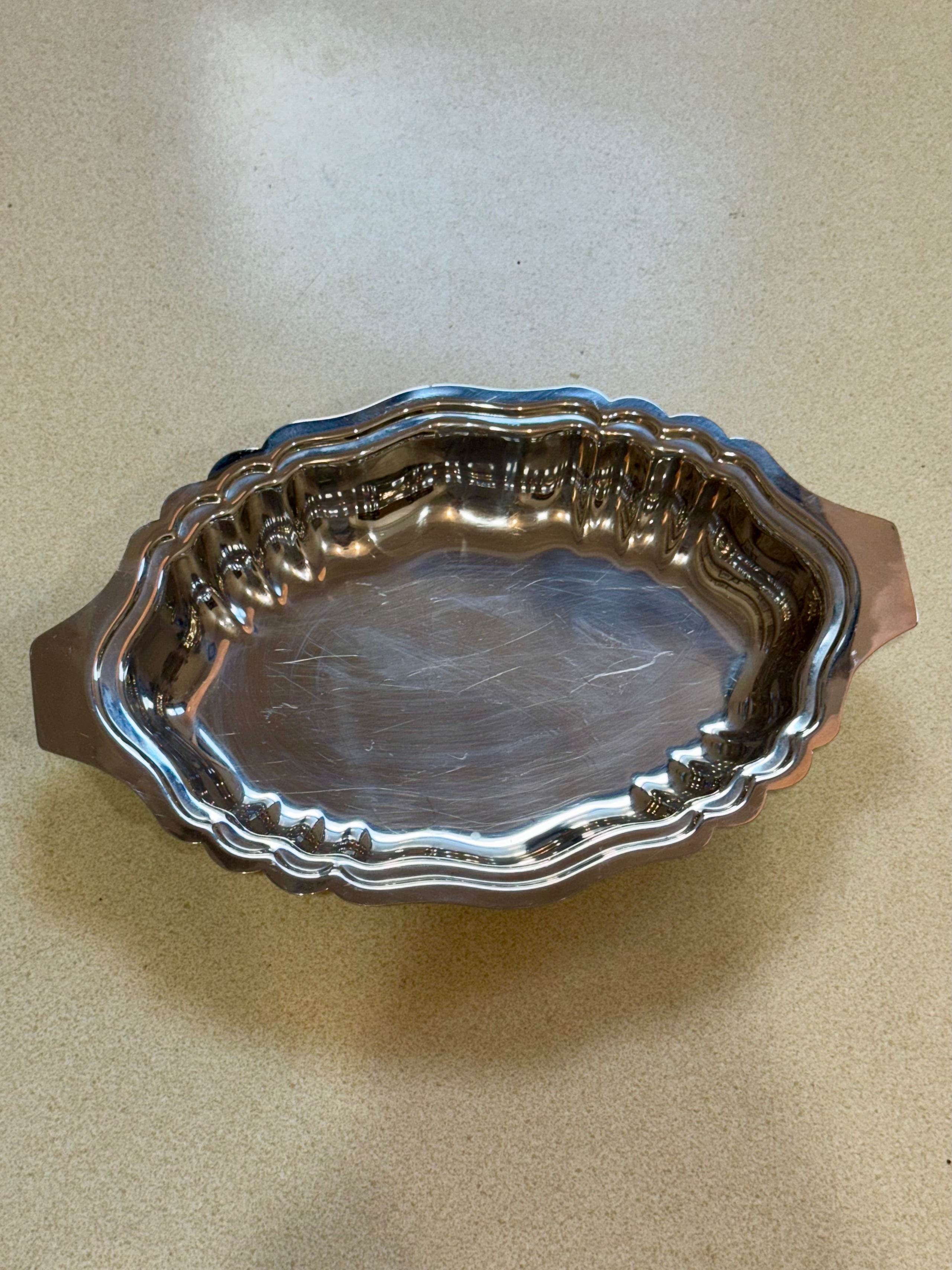 Silver Plated Serving Tray