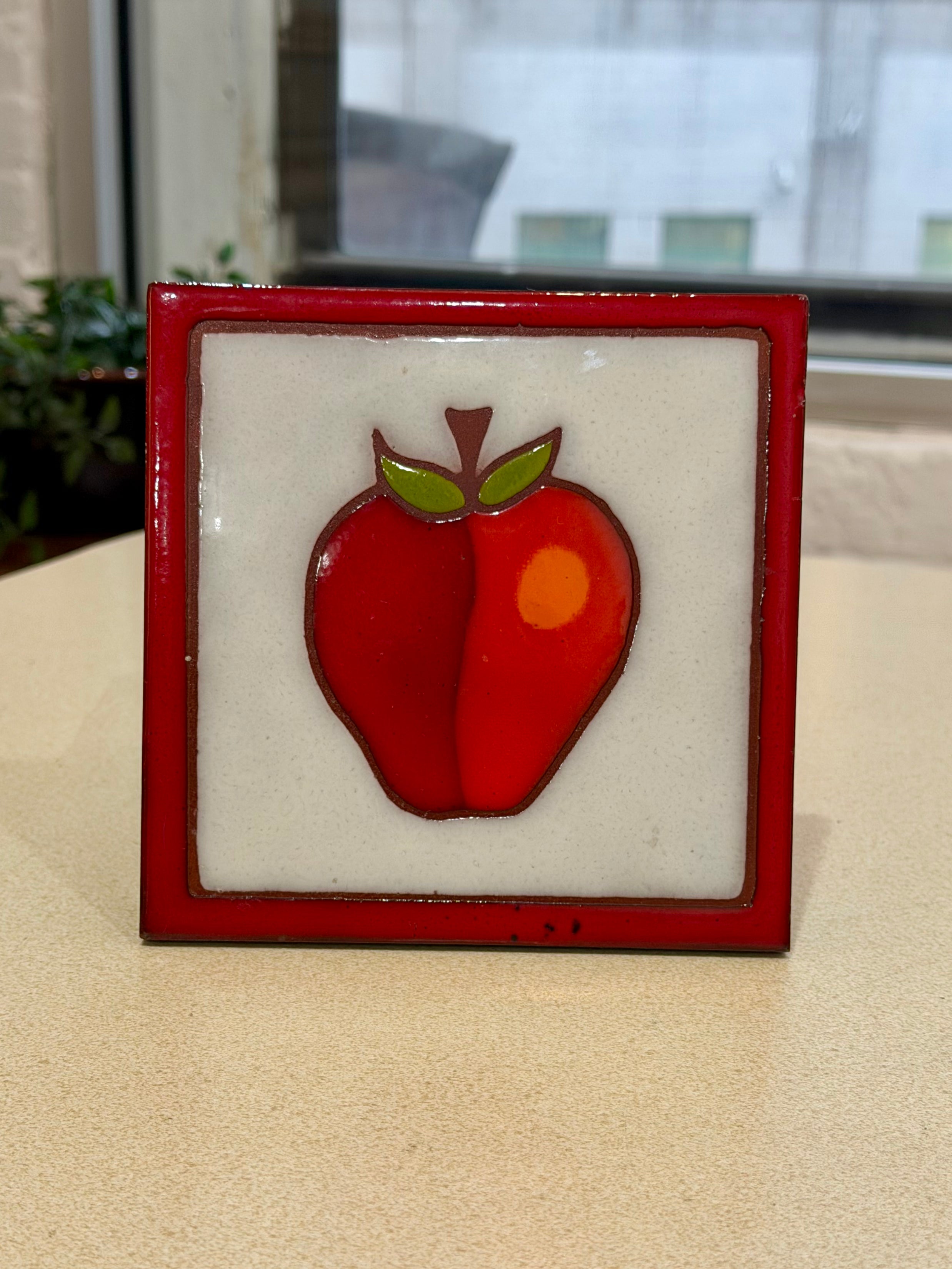 Apple Mosaic Trivet
