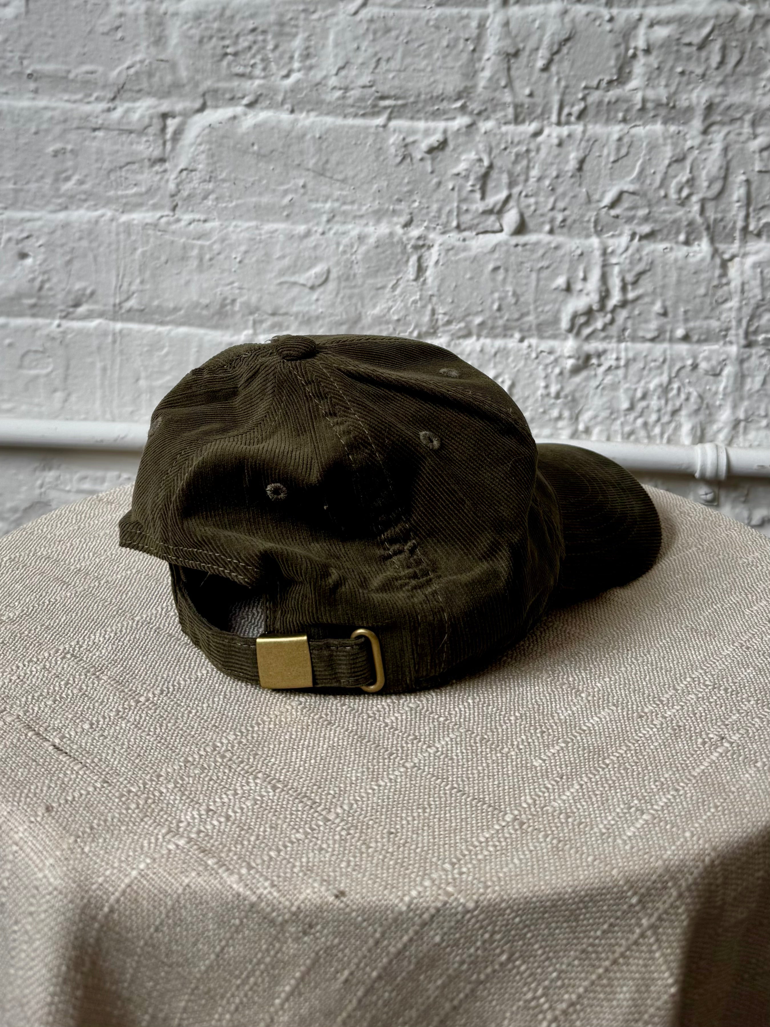With Love Embroidered Corduroy Hat