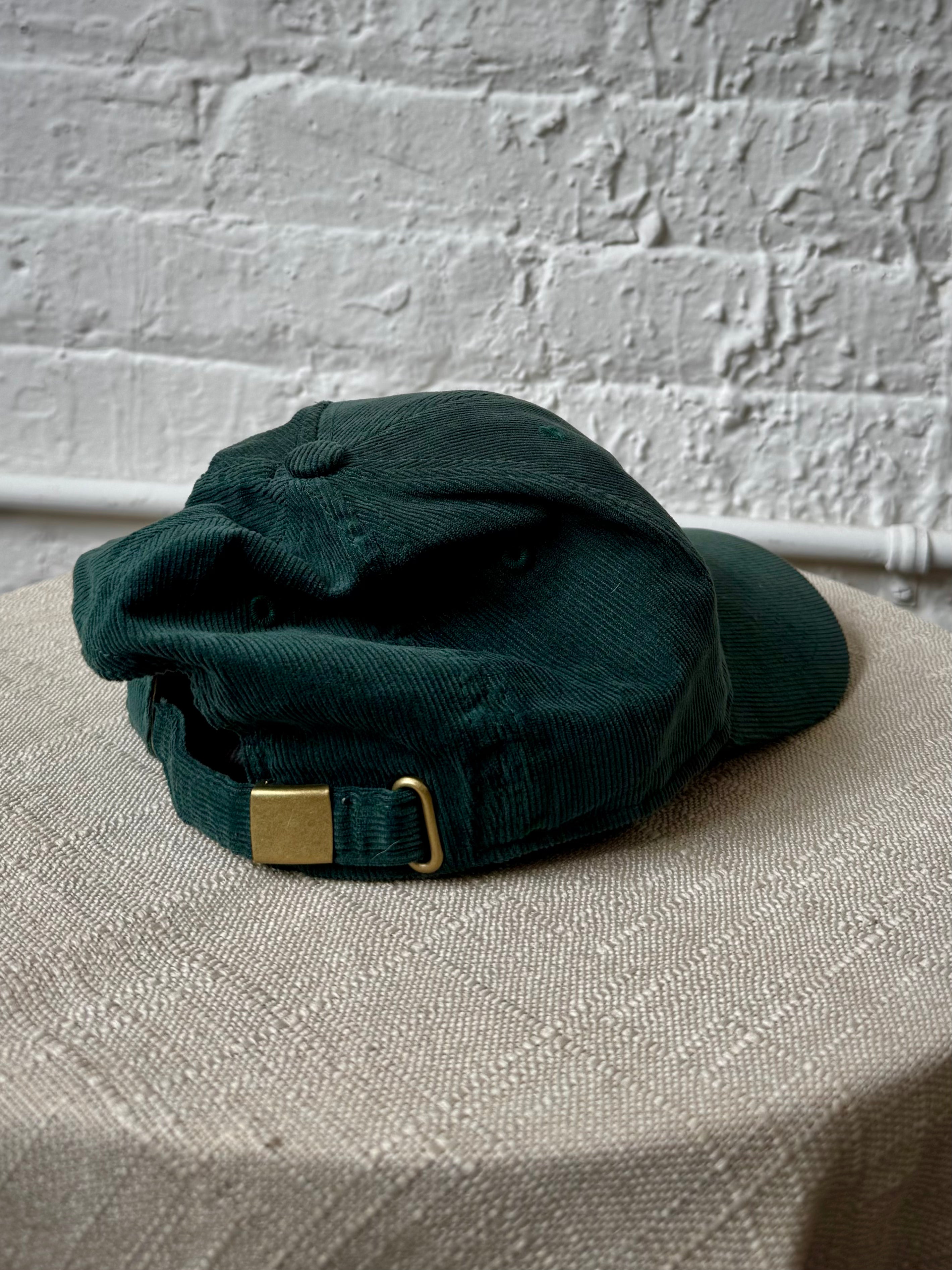 With Love Embroidered Corduroy Hat