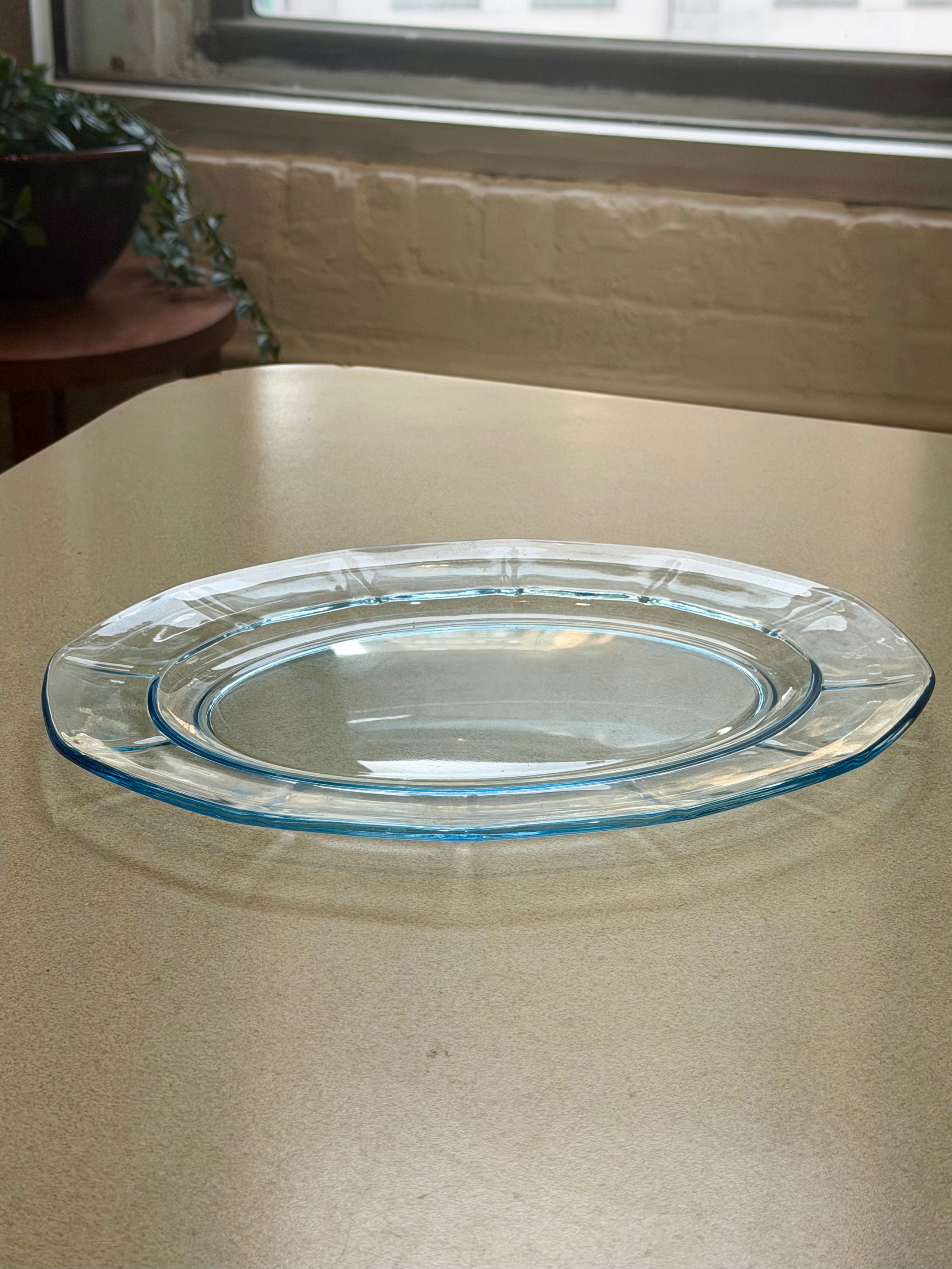 Fosteria Fairfax Blue Serving Platter