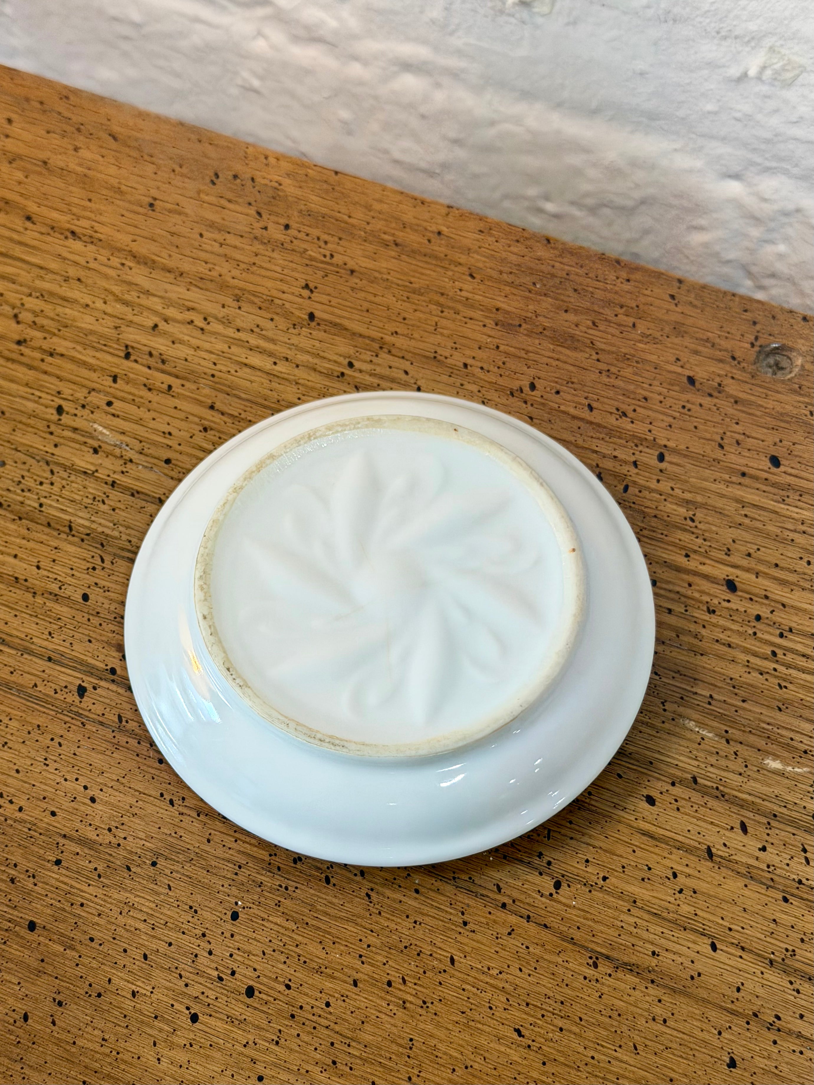 Porcelain Floral Coaster Set