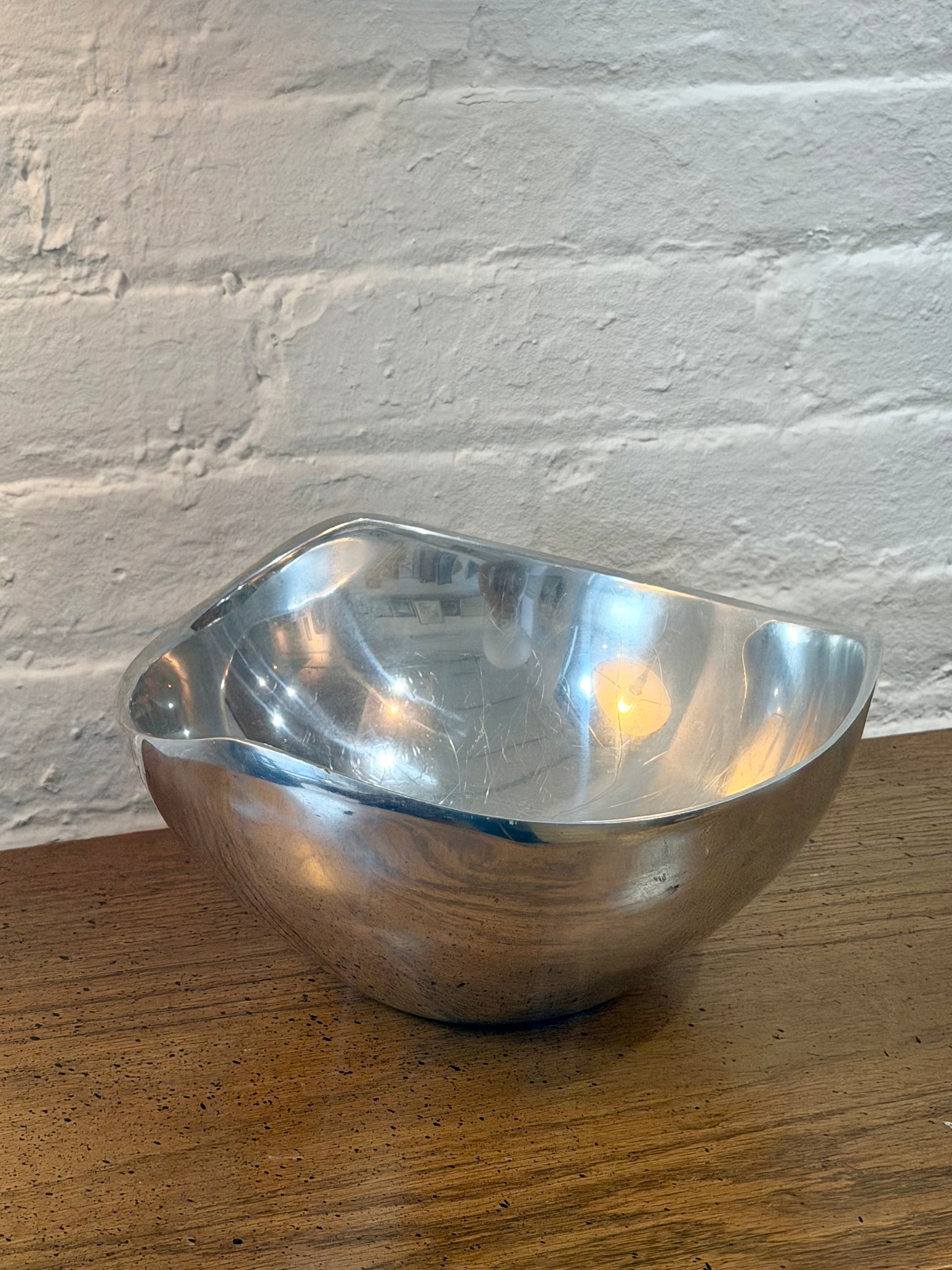 Nambe Silver Serving Bowl