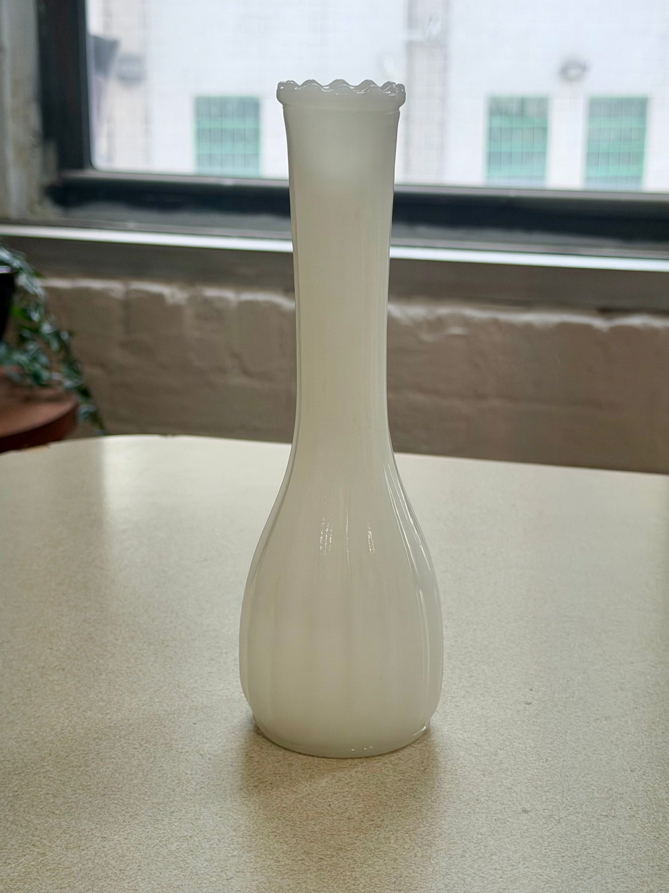 Milk Glass Bud Vase
