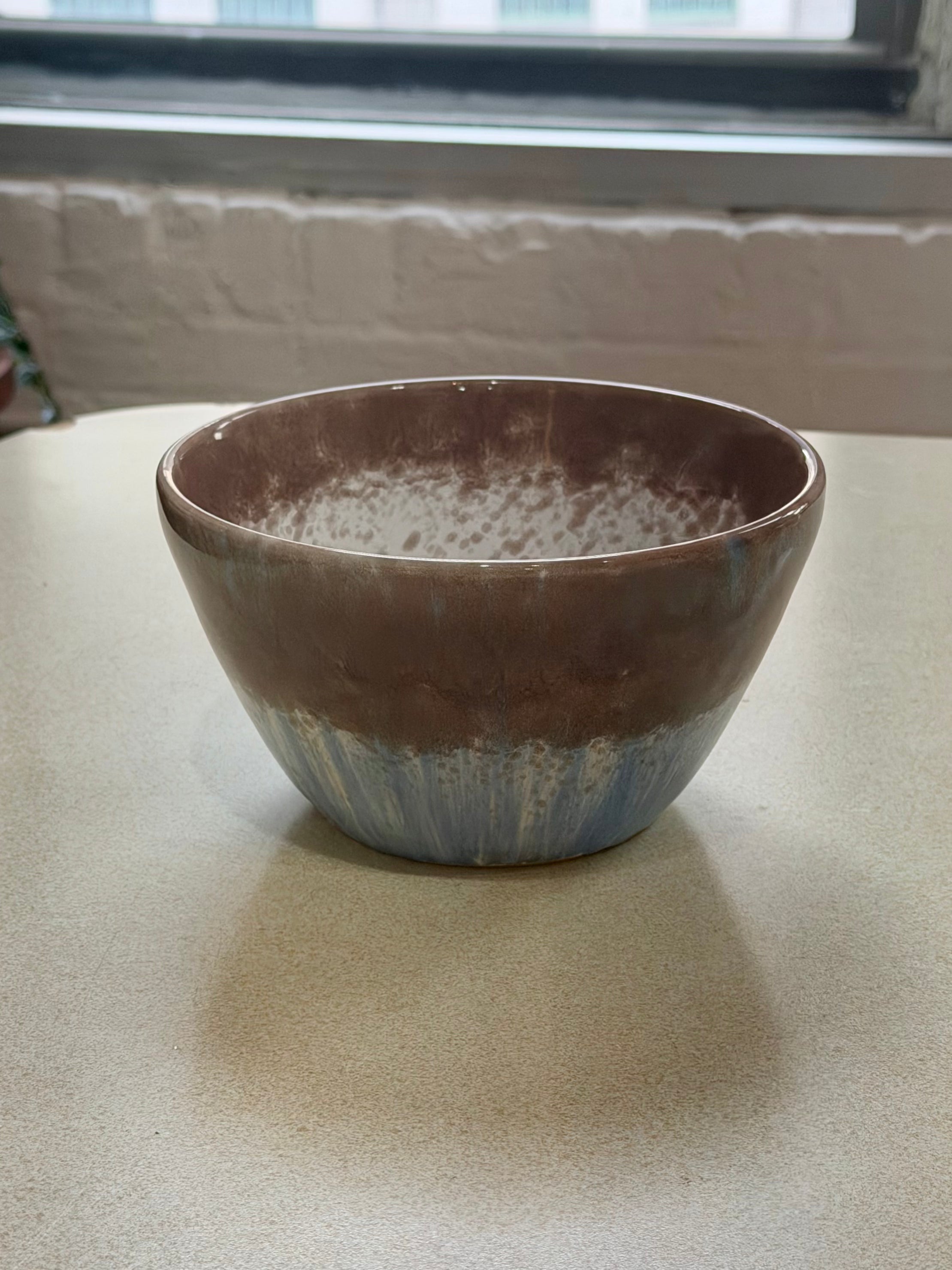 Drip Glaze Ceramic Bowl