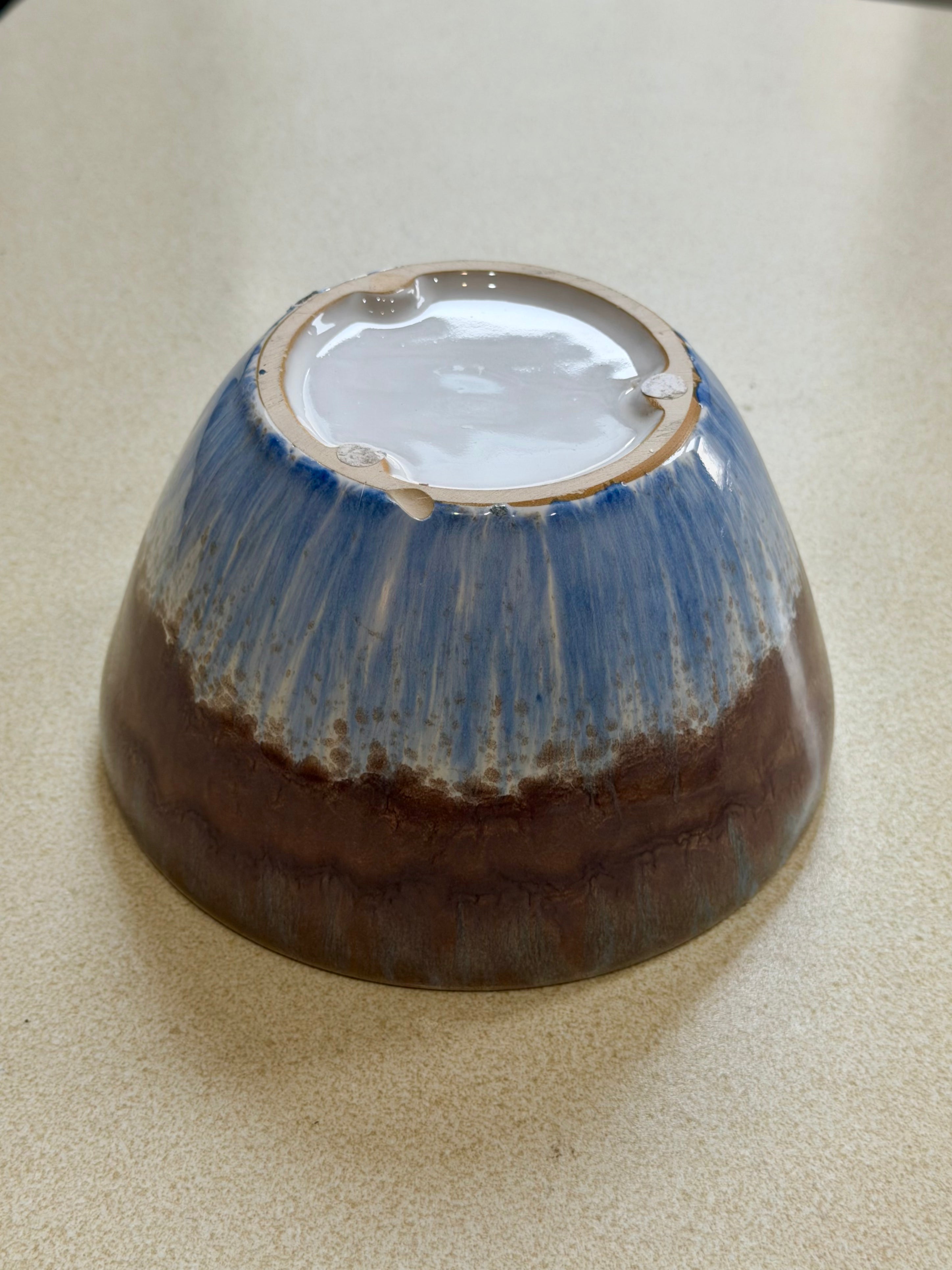 Drip Glaze Ceramic Bowl