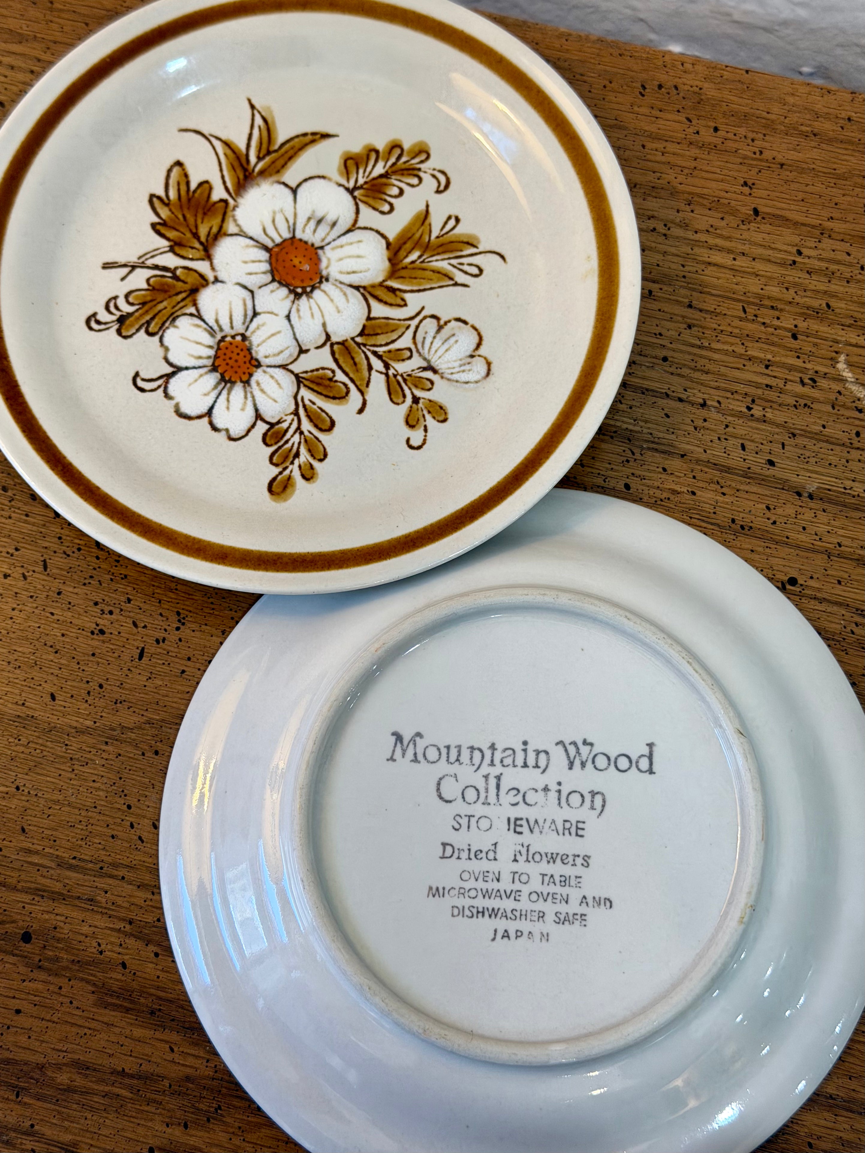Japanese Stoneware Salad Plate