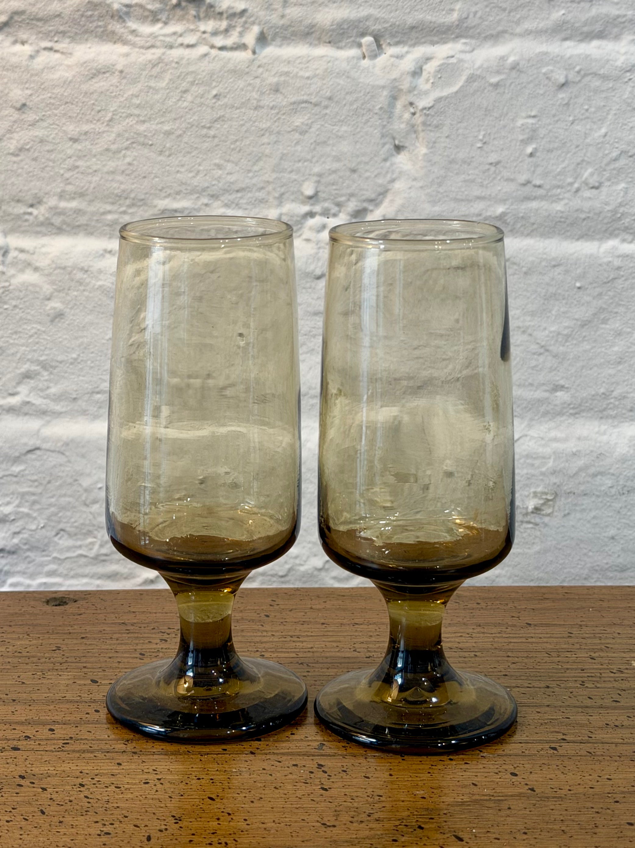 Tawny Parfait Glasses