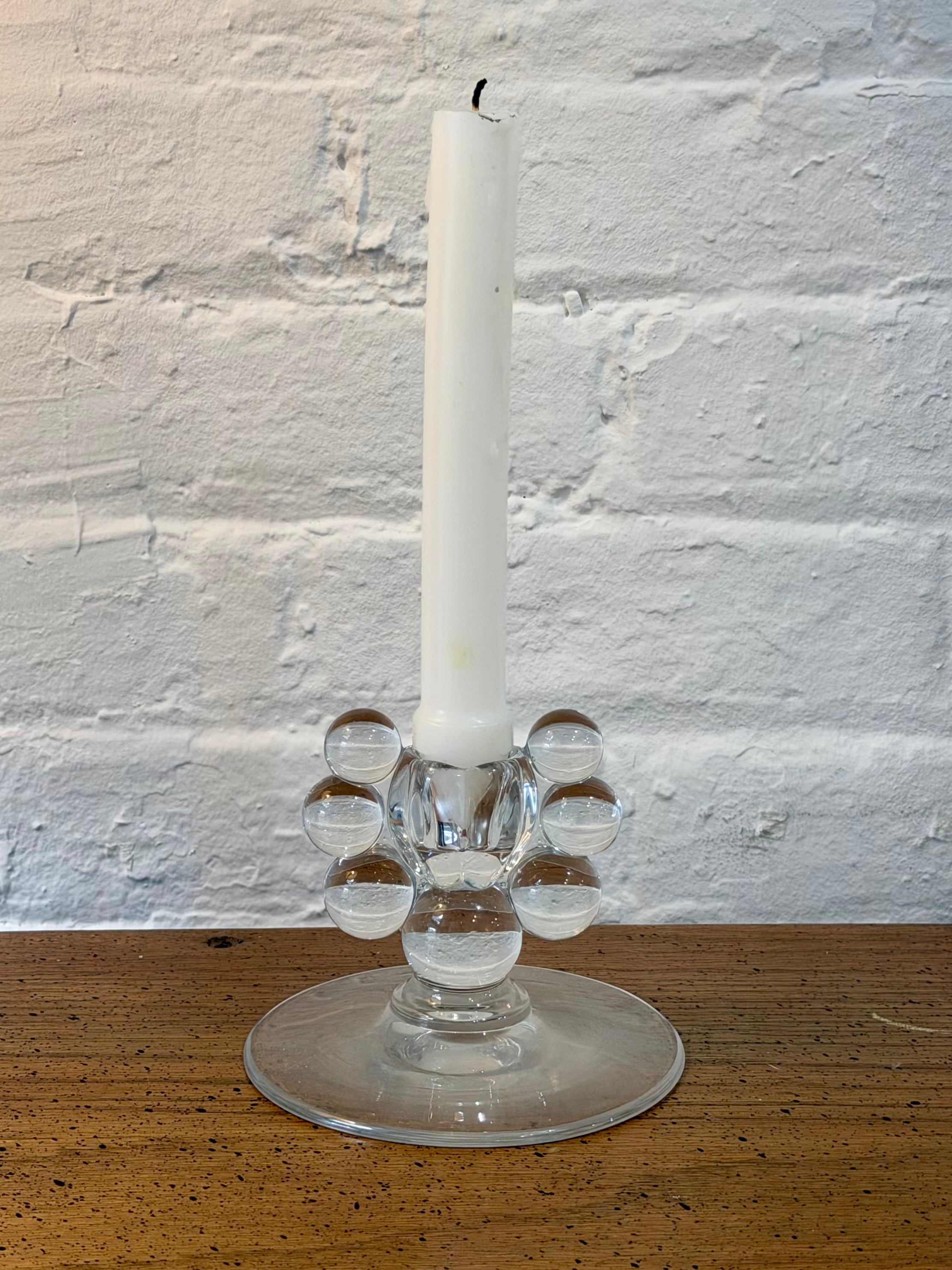 Bubble Detail Candlestick Holder