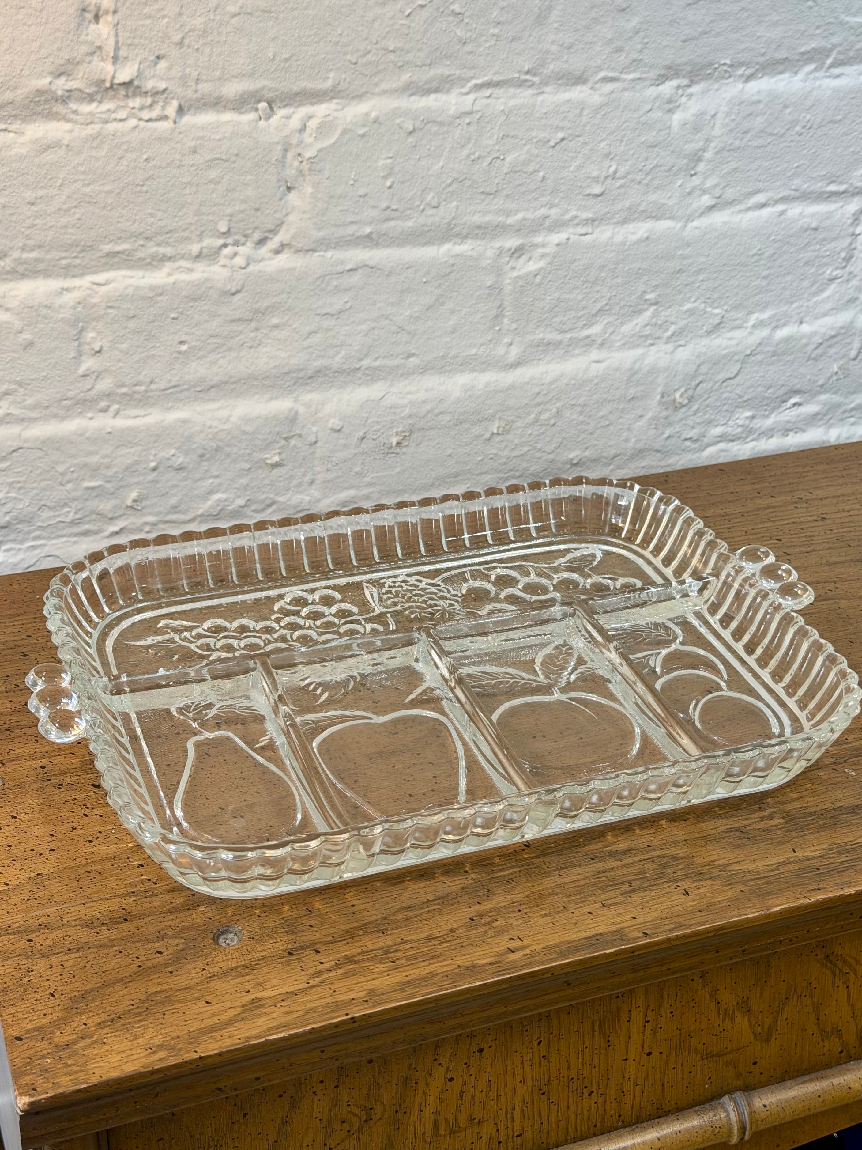 Fruit Motif Snack Tray