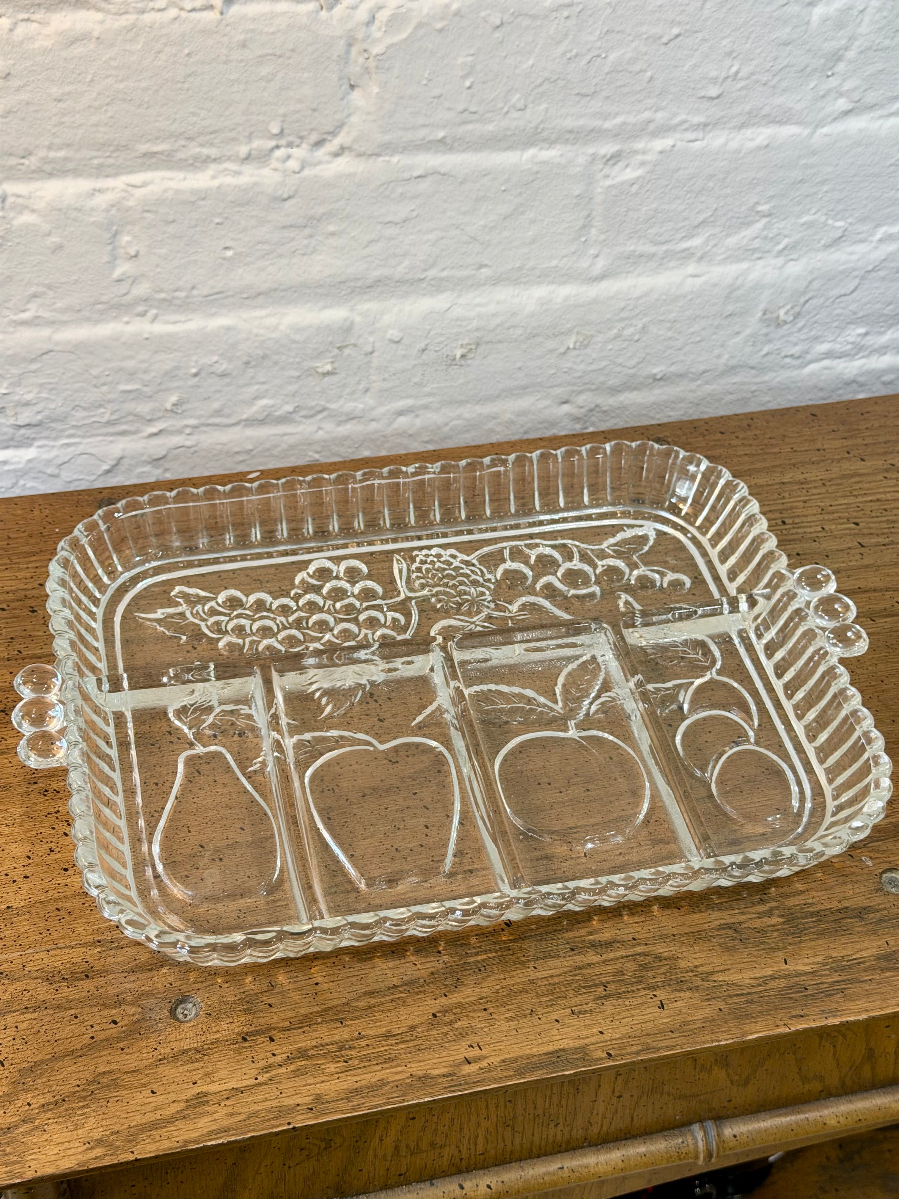 Fruit Motif Snack Tray