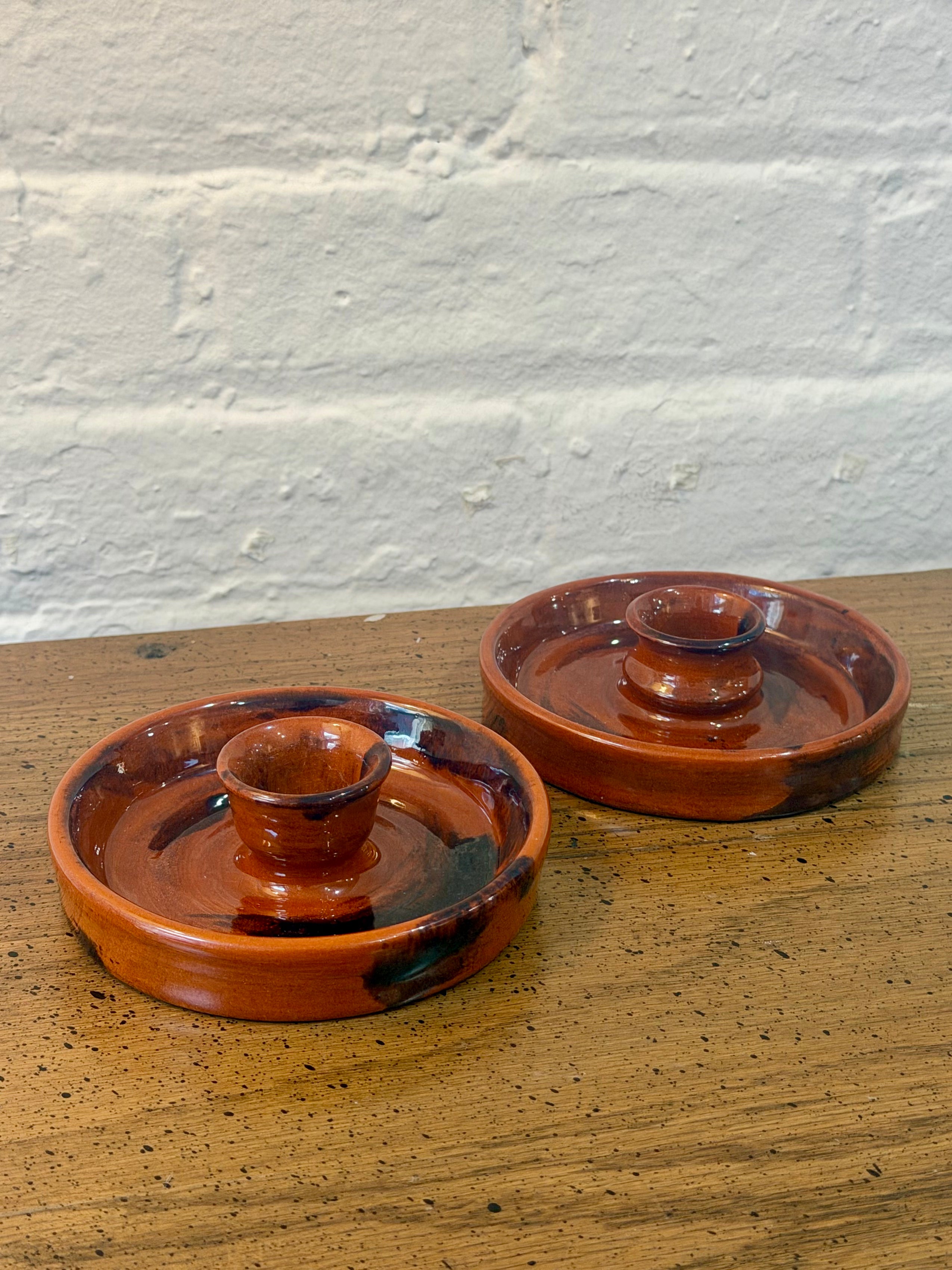 Ceramic Candlestick Holders