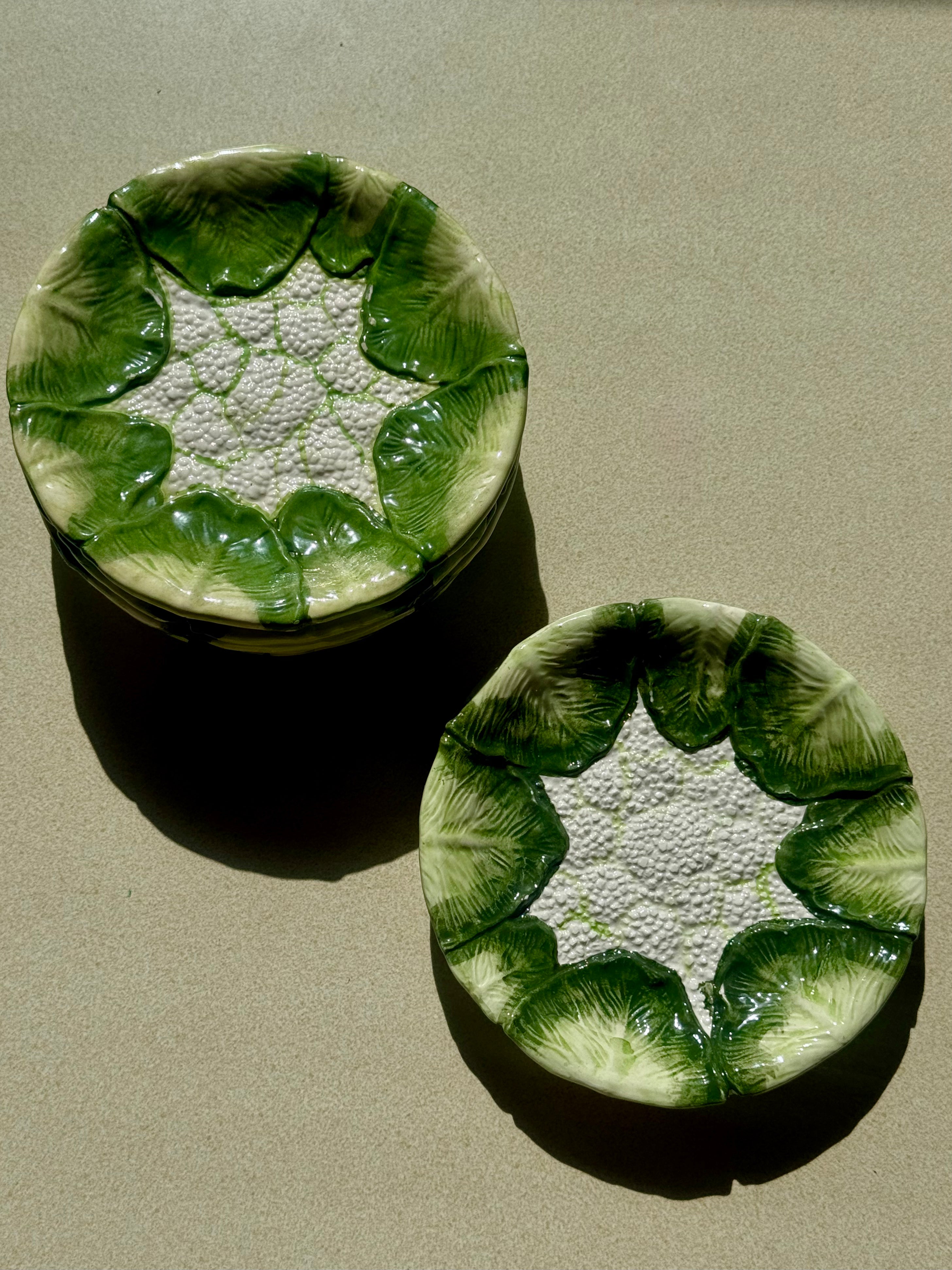 Vintage Monte Verde Cauliflower Plate