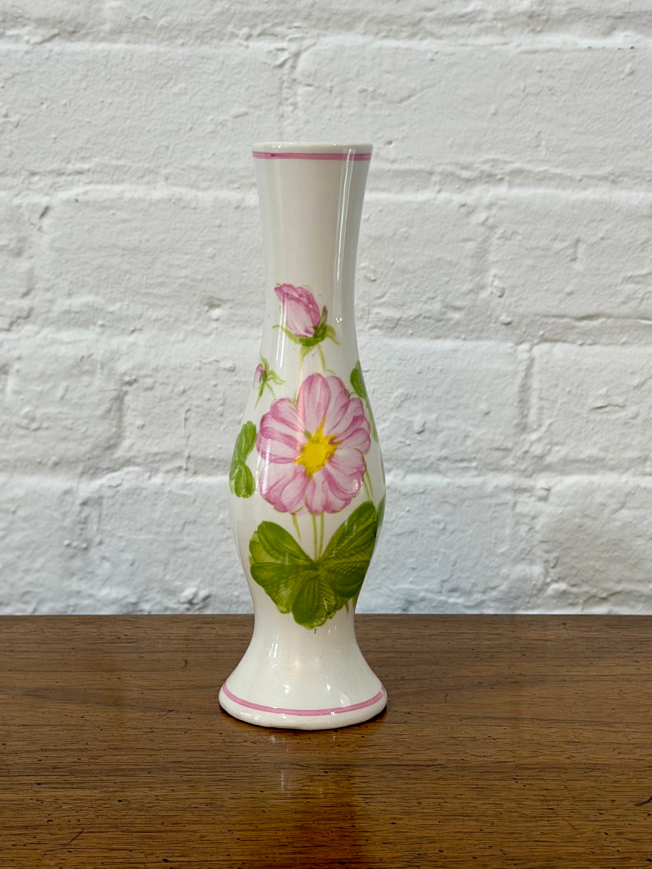 Hand Painted Porcelain Bud Vase