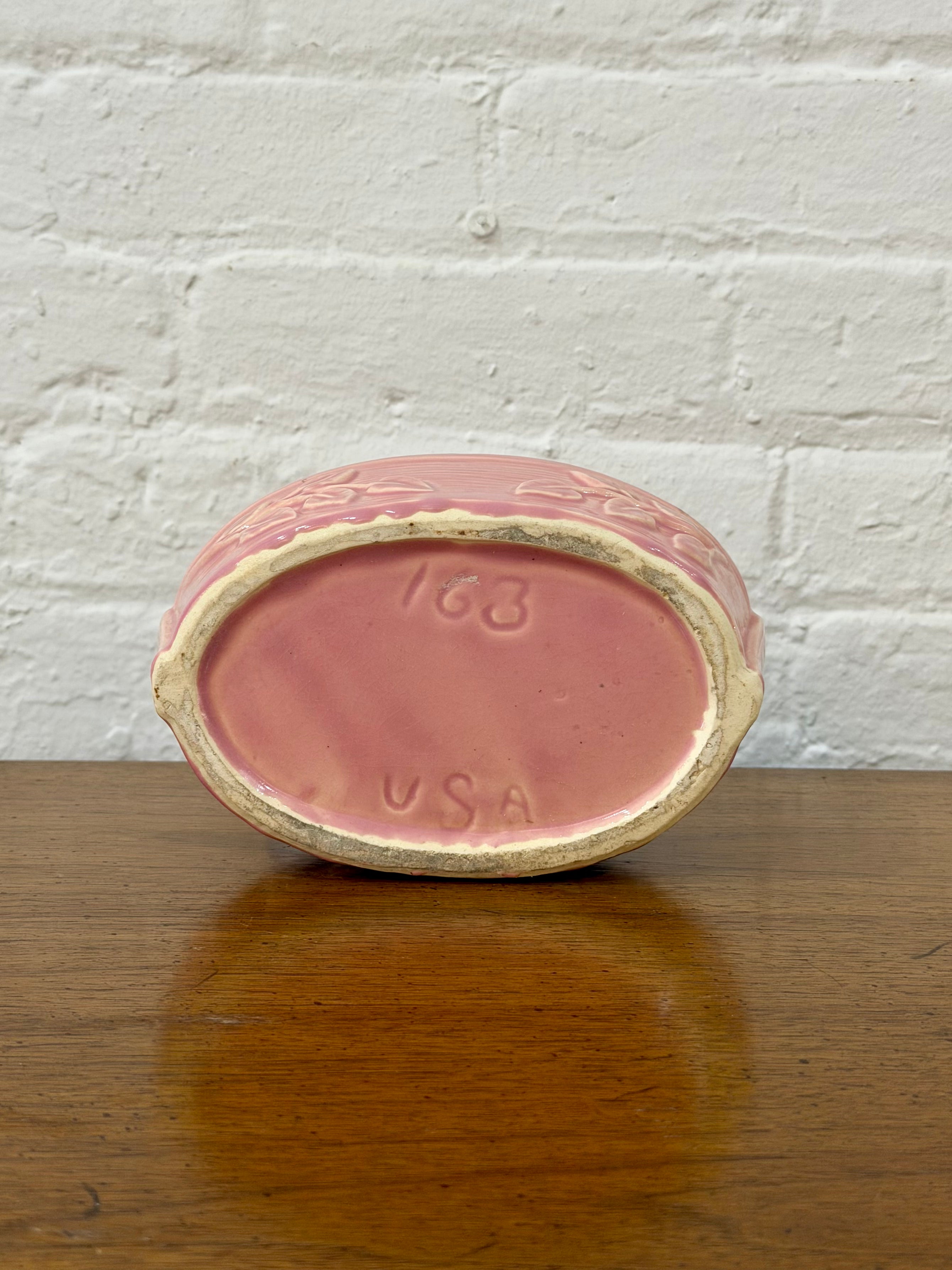 McCoy Pink Ceramic Planter